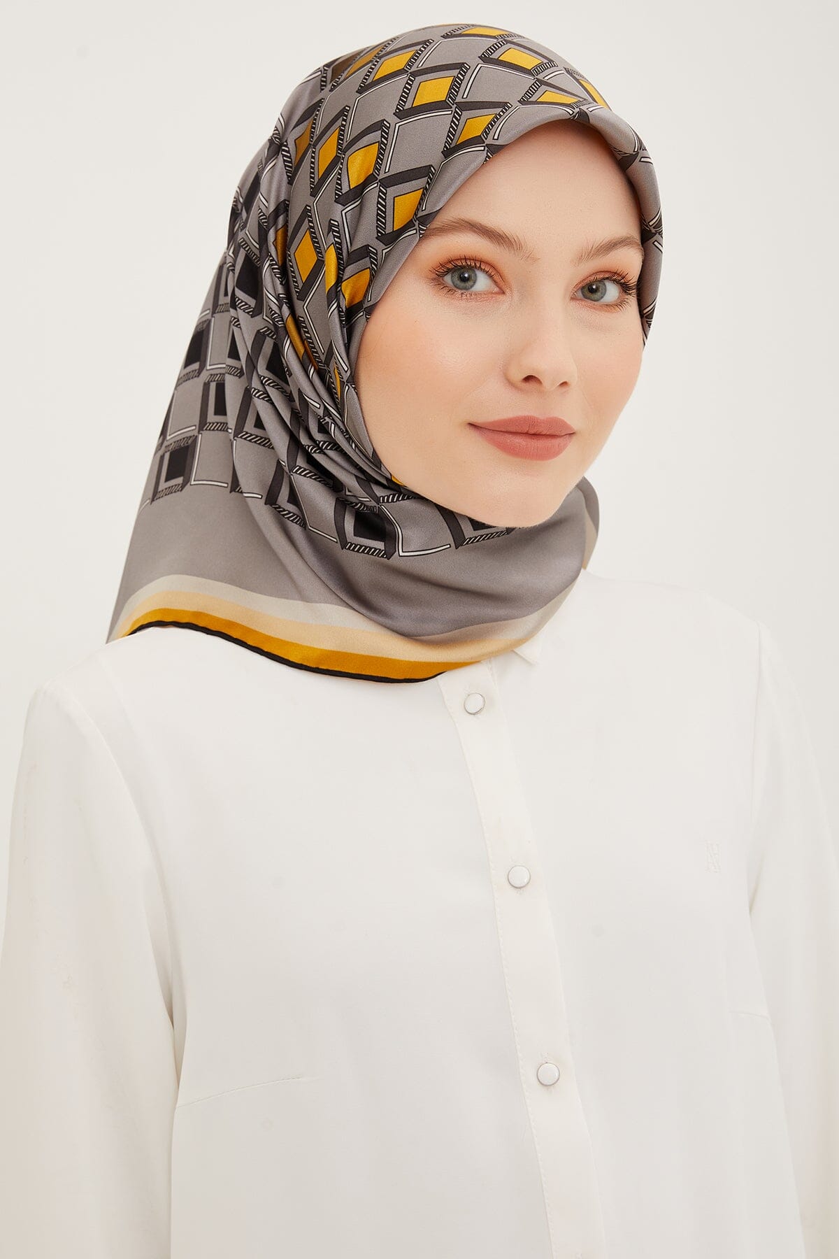 Armine Queenie Turkish Silk Scarf #56 Silk Hijabs,Armine Armine 