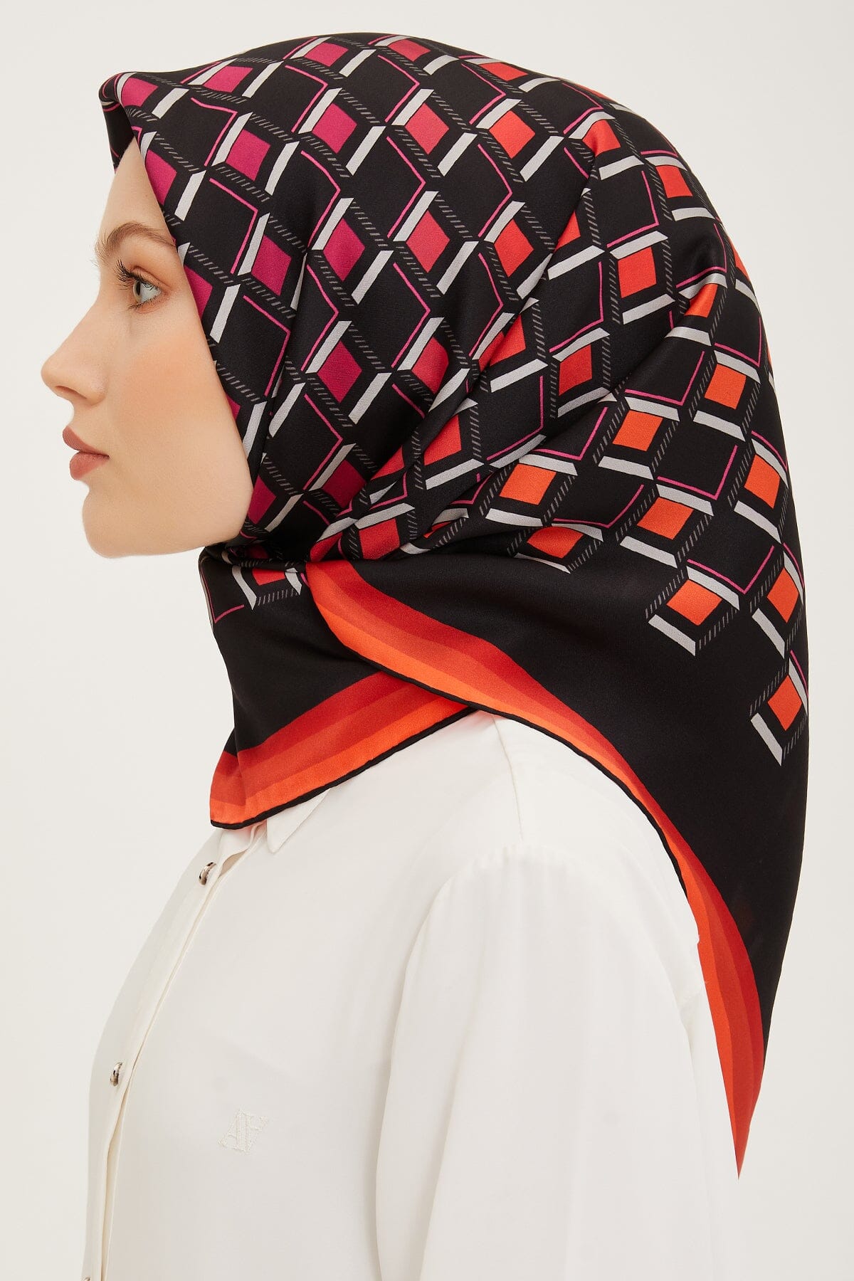 Armine Queenie Turkish Silk Scarf #57 Silk Hijabs,Armine Armine 