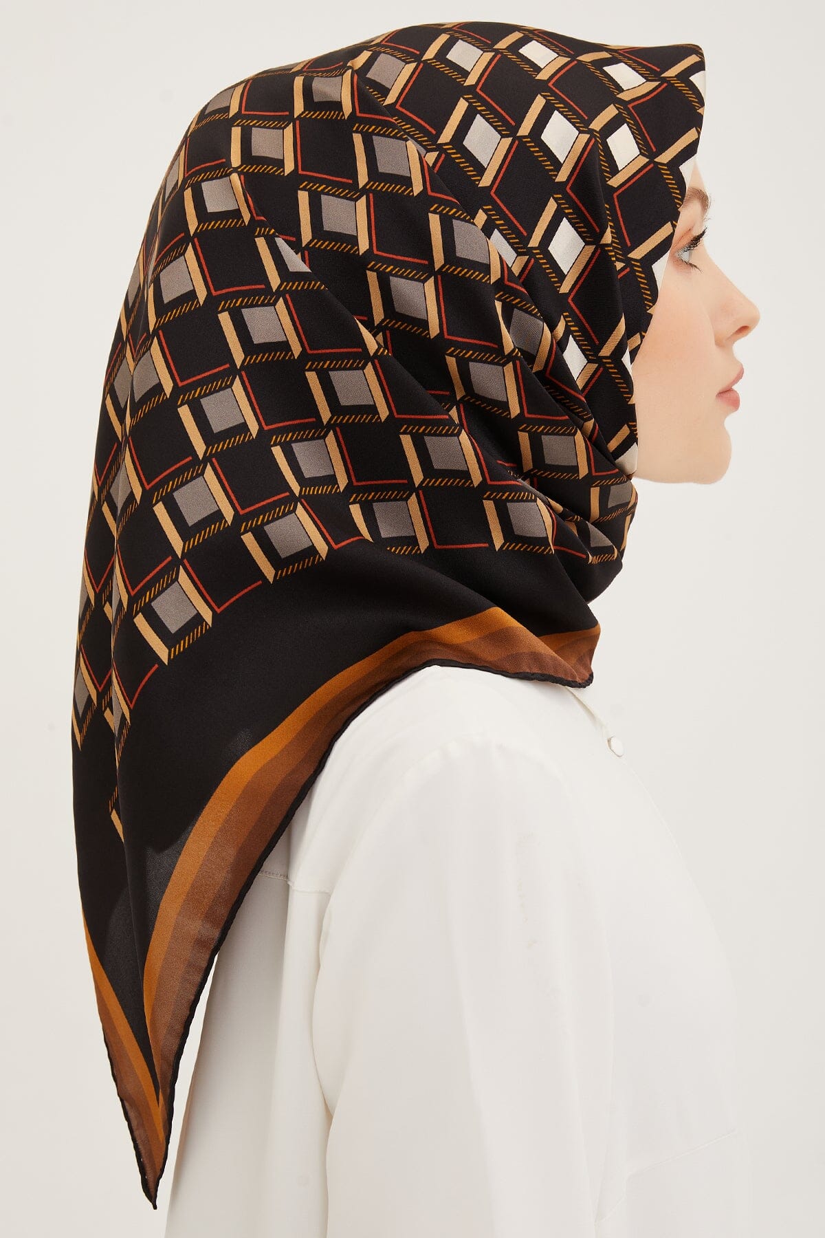 Armine Queenie Turkish Silk Scarf #6 Silk Hijabs,Armine Armine 