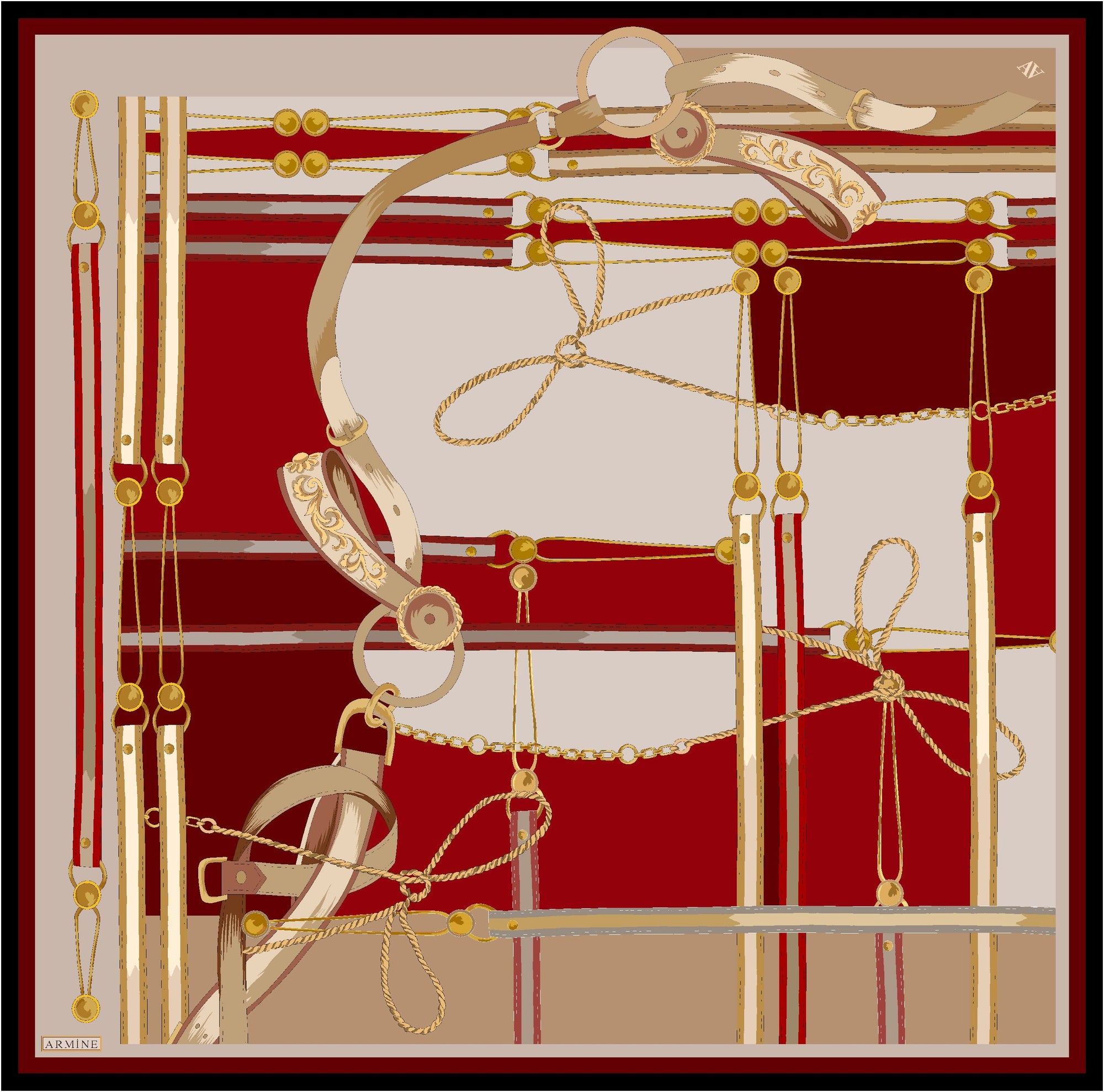 Armine Rahsia Women Silk Scarf #4 Silk Hijabs,Armine Armine 