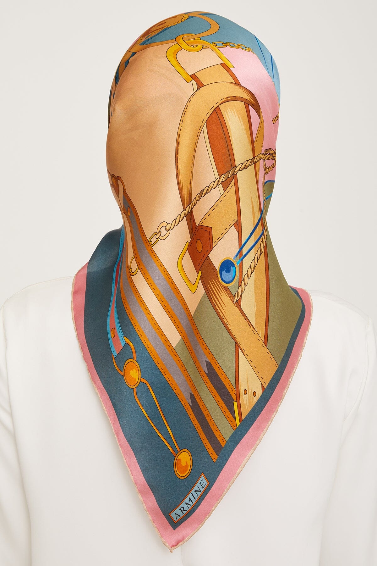 Armine Rahsia Women Silk Scarf #40 Silk Hijabs,Armine Armine 