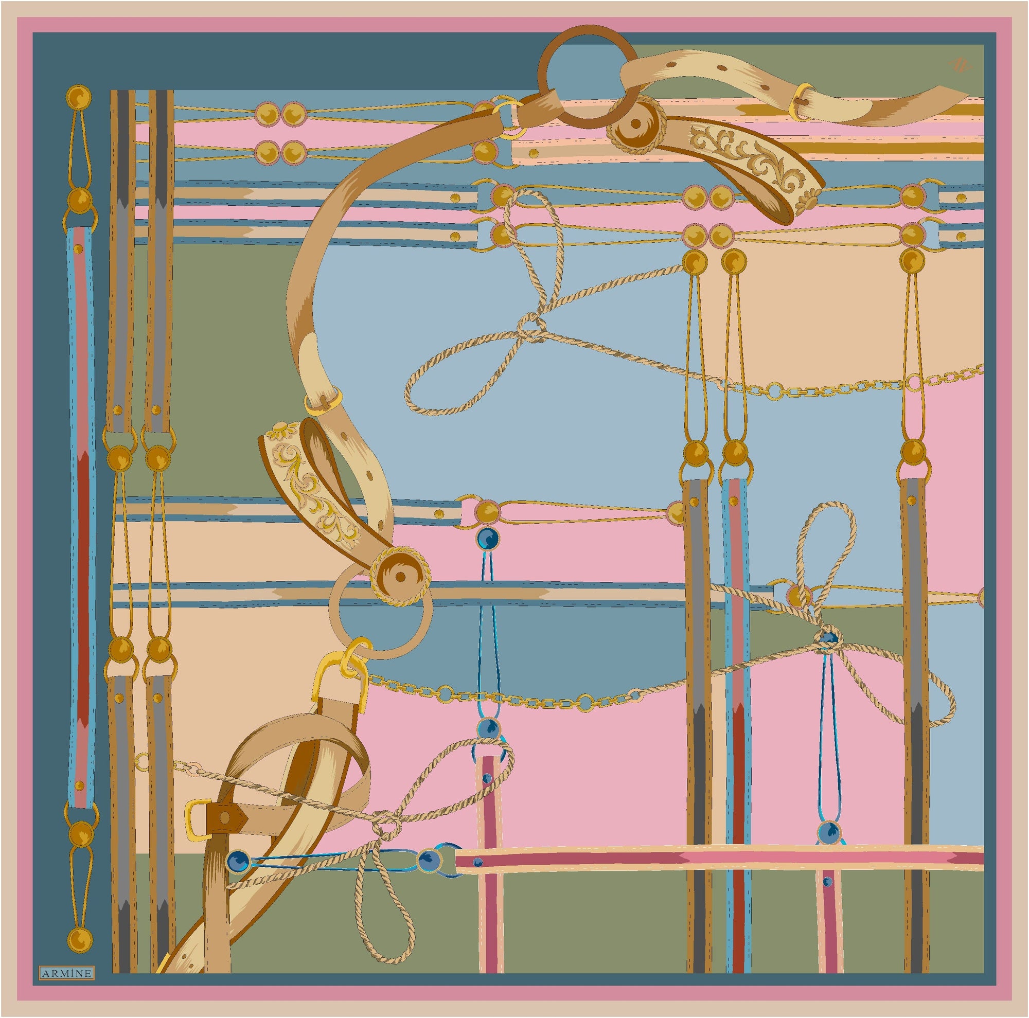 Armine Rahsia Women Silk Scarf #40 Silk Hijabs,Armine Armine 