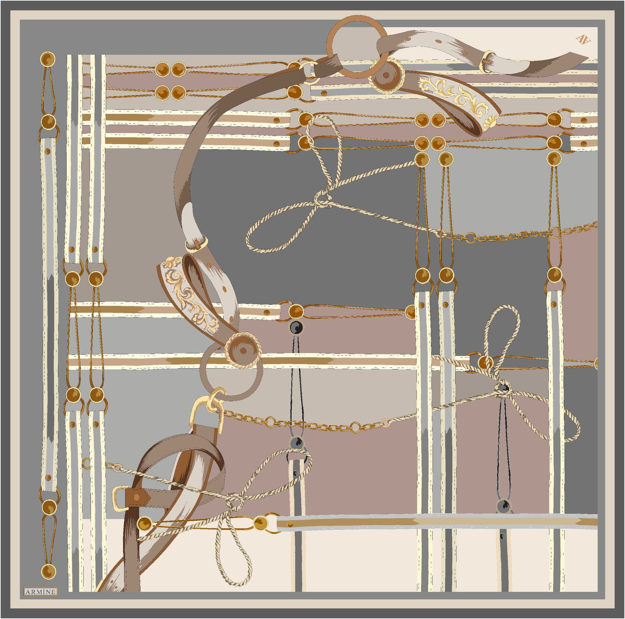 Armine Rahsia Women Silk Scarf #5 Silk Hijabs,Armine Armine 