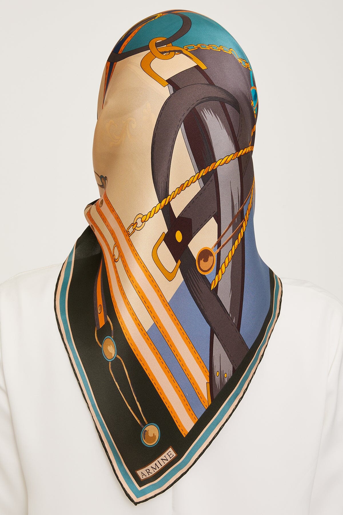 Armine Rahsia Women Silk Scarf #50 Silk Hijabs,Armine Armine 