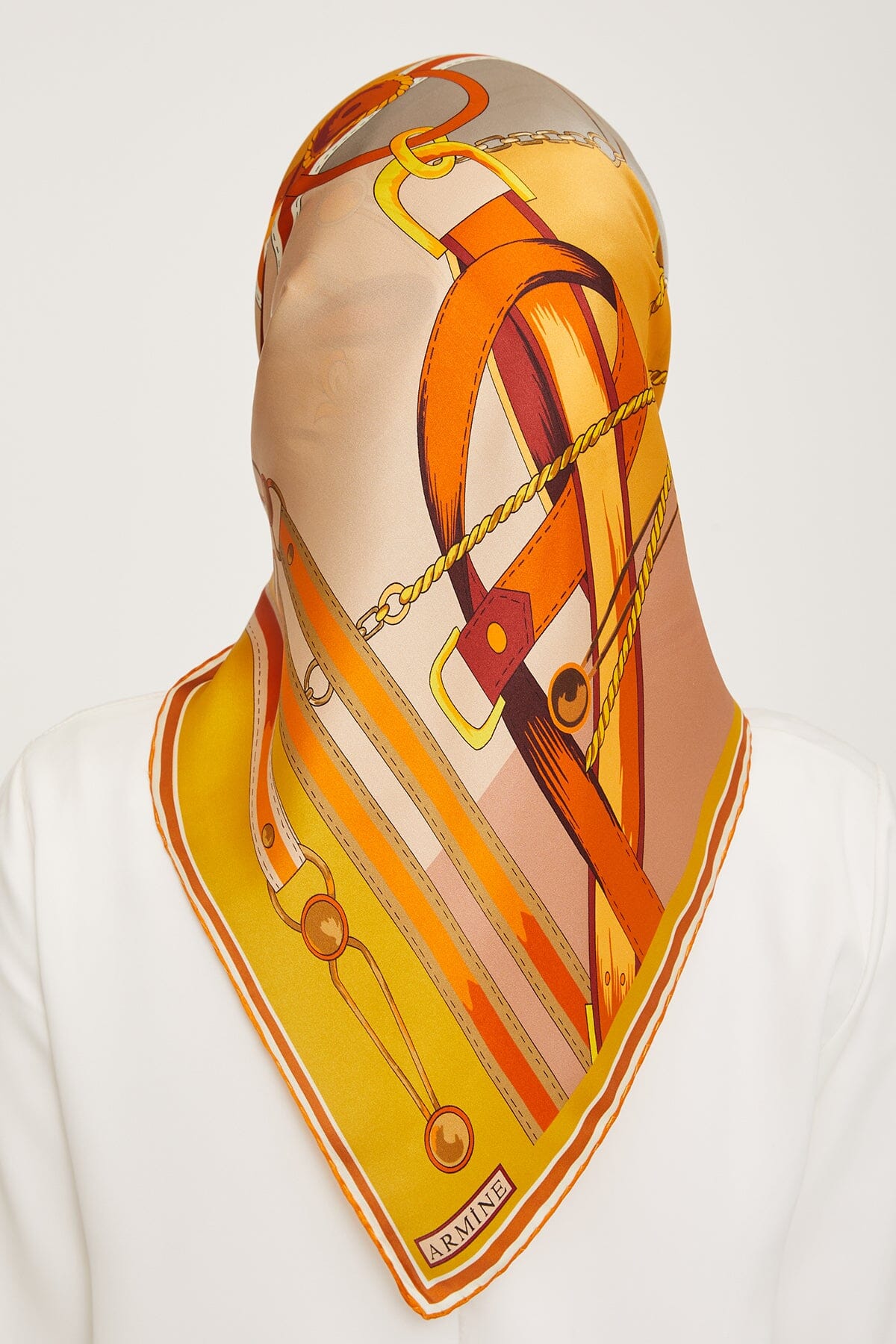 Armine Rahsia Women Silk Scarf #54 Silk Hijabs,Armine Armine 