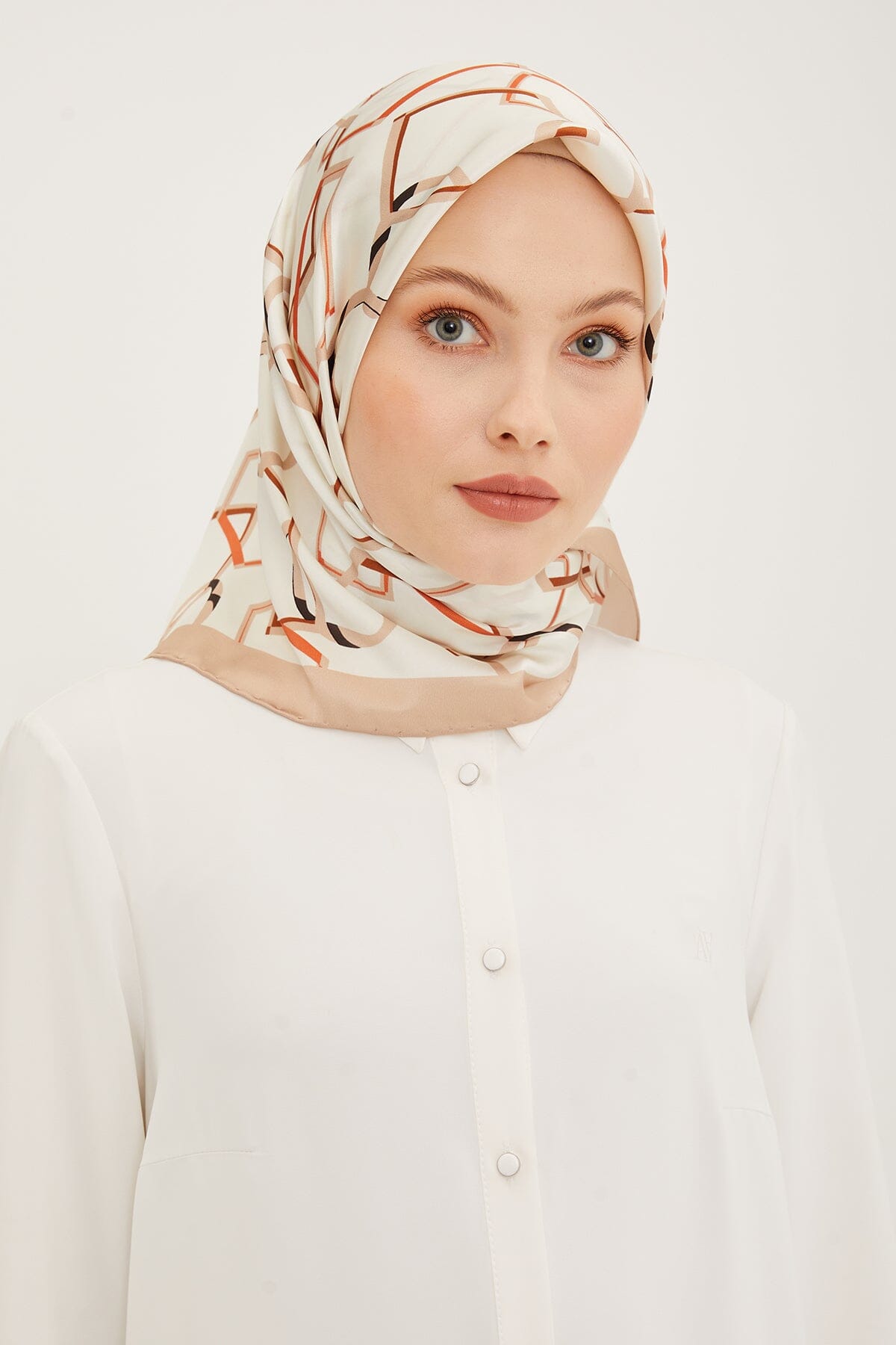 Armine Rania Chic Silk Scarf #53 Silk Hijabs,Armine Armine 