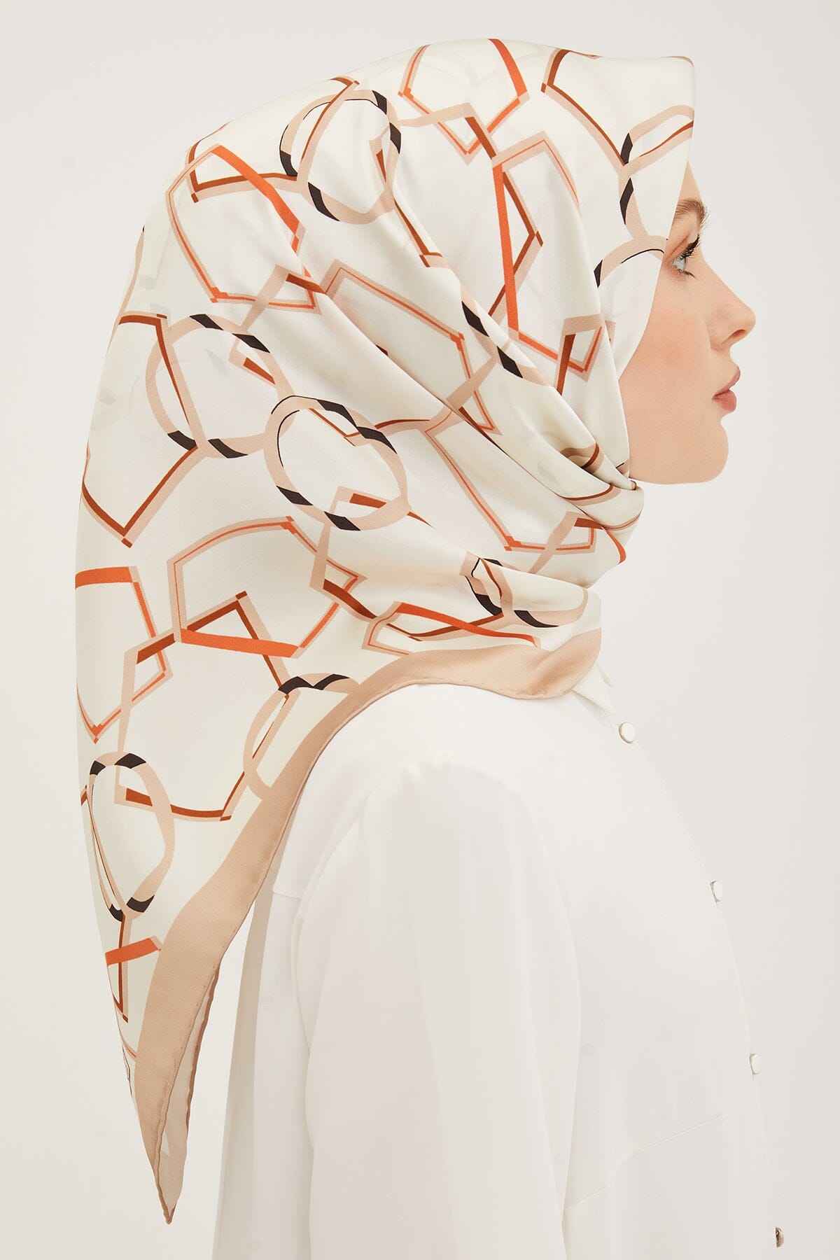 Armine Rania Chic Silk Scarf #53 Silk Hijabs,Armine Armine 