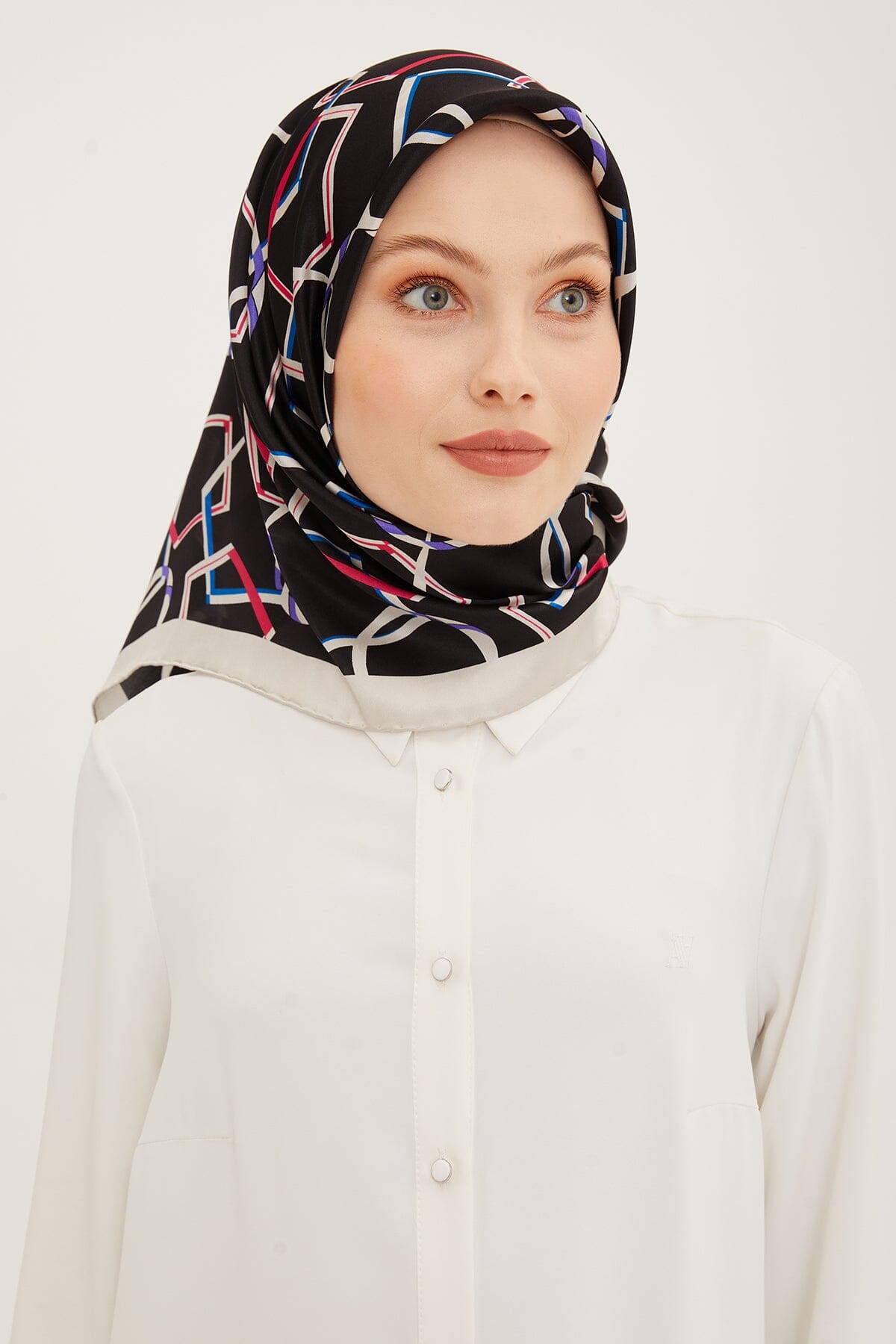 Armine Rania Chic Silk Scarf #54 Silk Hijabs,Armine Armine 