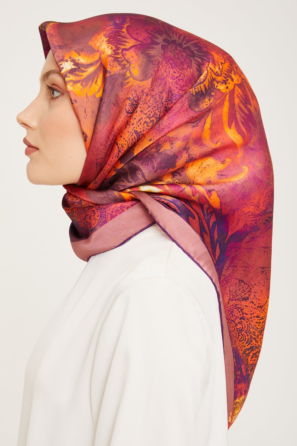 Armine Regis Turkish Silk Scarf #1 Silk Hijabs,Armine Armine 