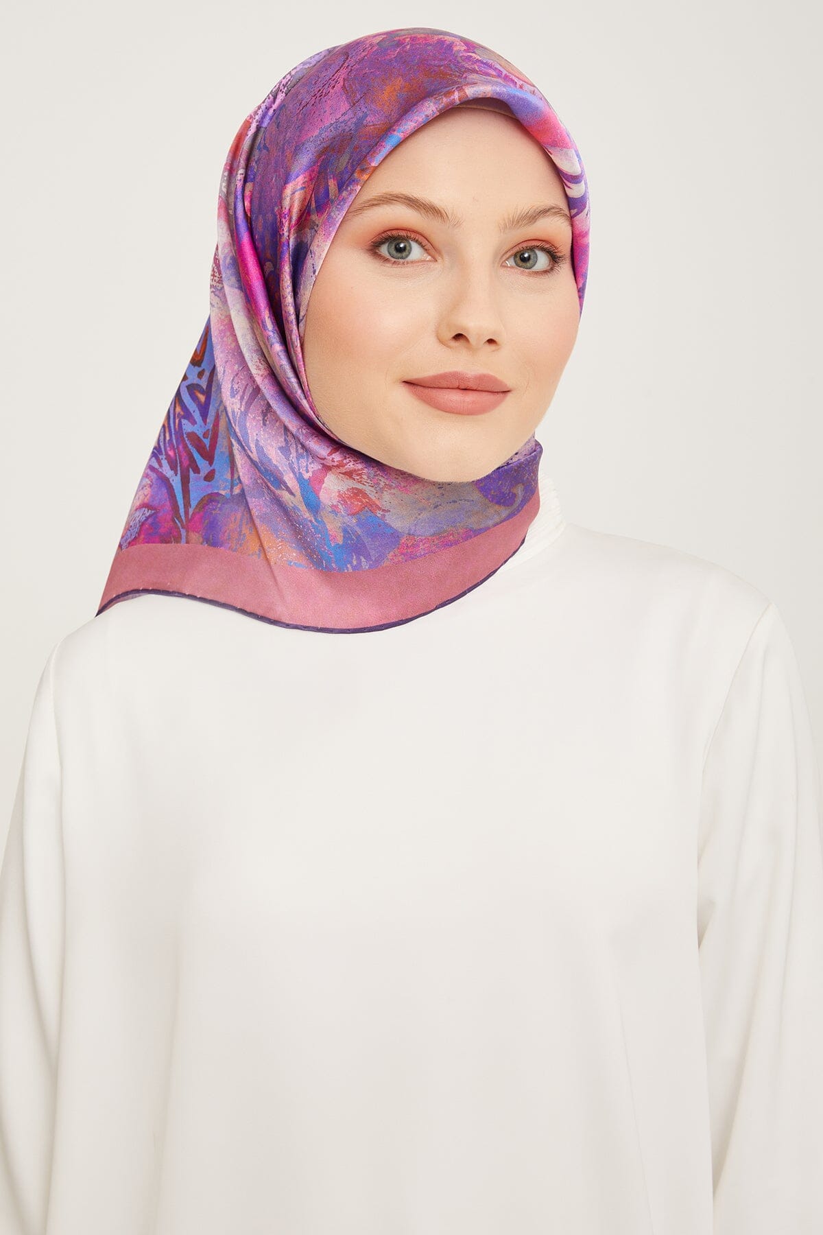 Armine Regis Turkish Silk Scarf #2 Silk Hijabs,Armine Armine 