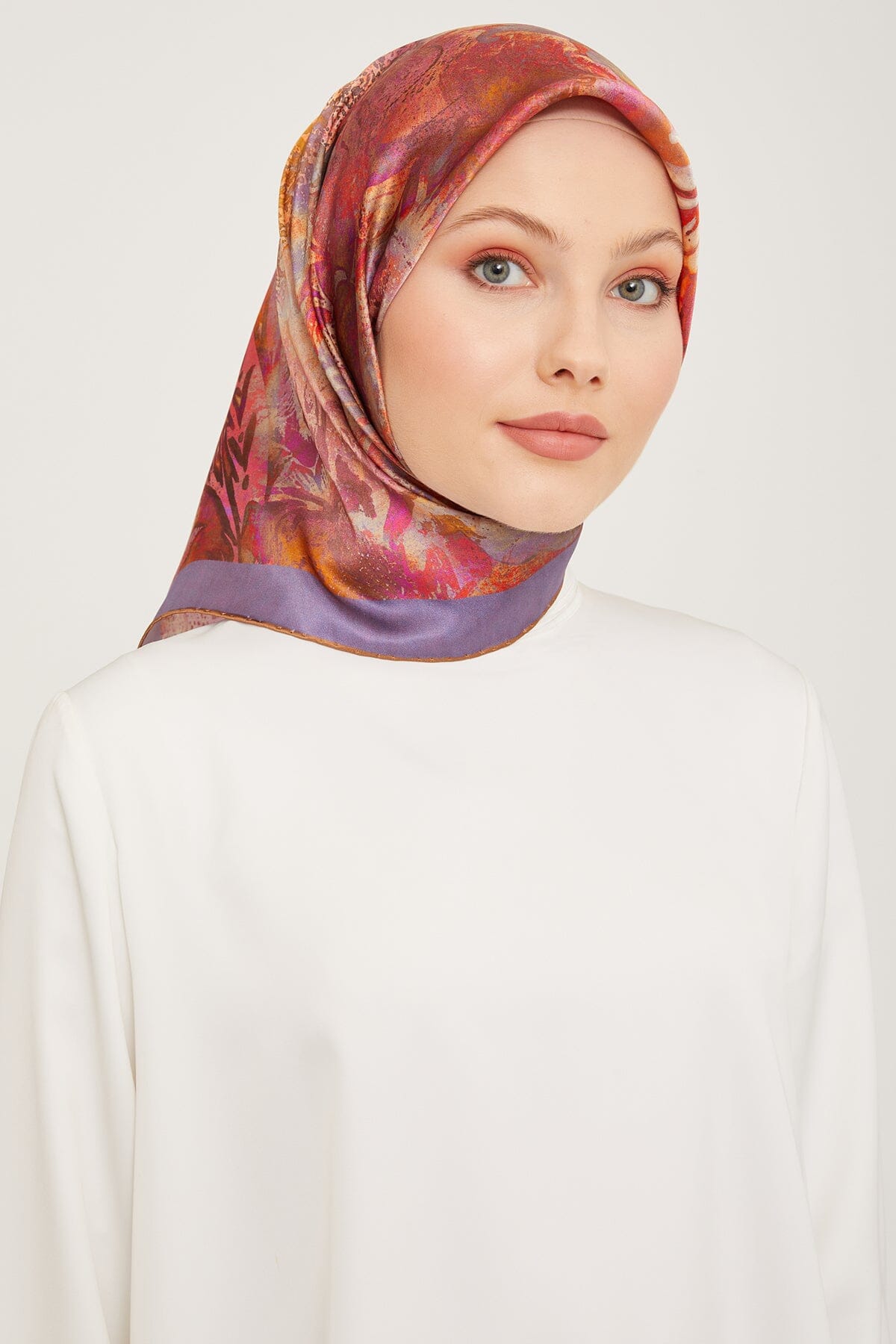 Armine Regis Turkish Silk Scarf #3 Silk Hijabs,Armine Armine 