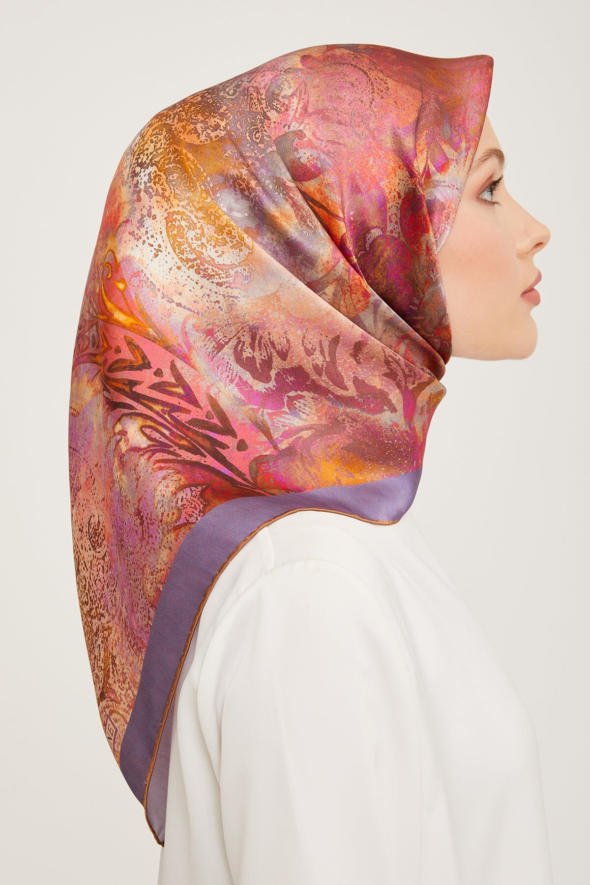 Armine Regis Turkish Silk Scarf #3 Silk Hijabs,Armine Armine 