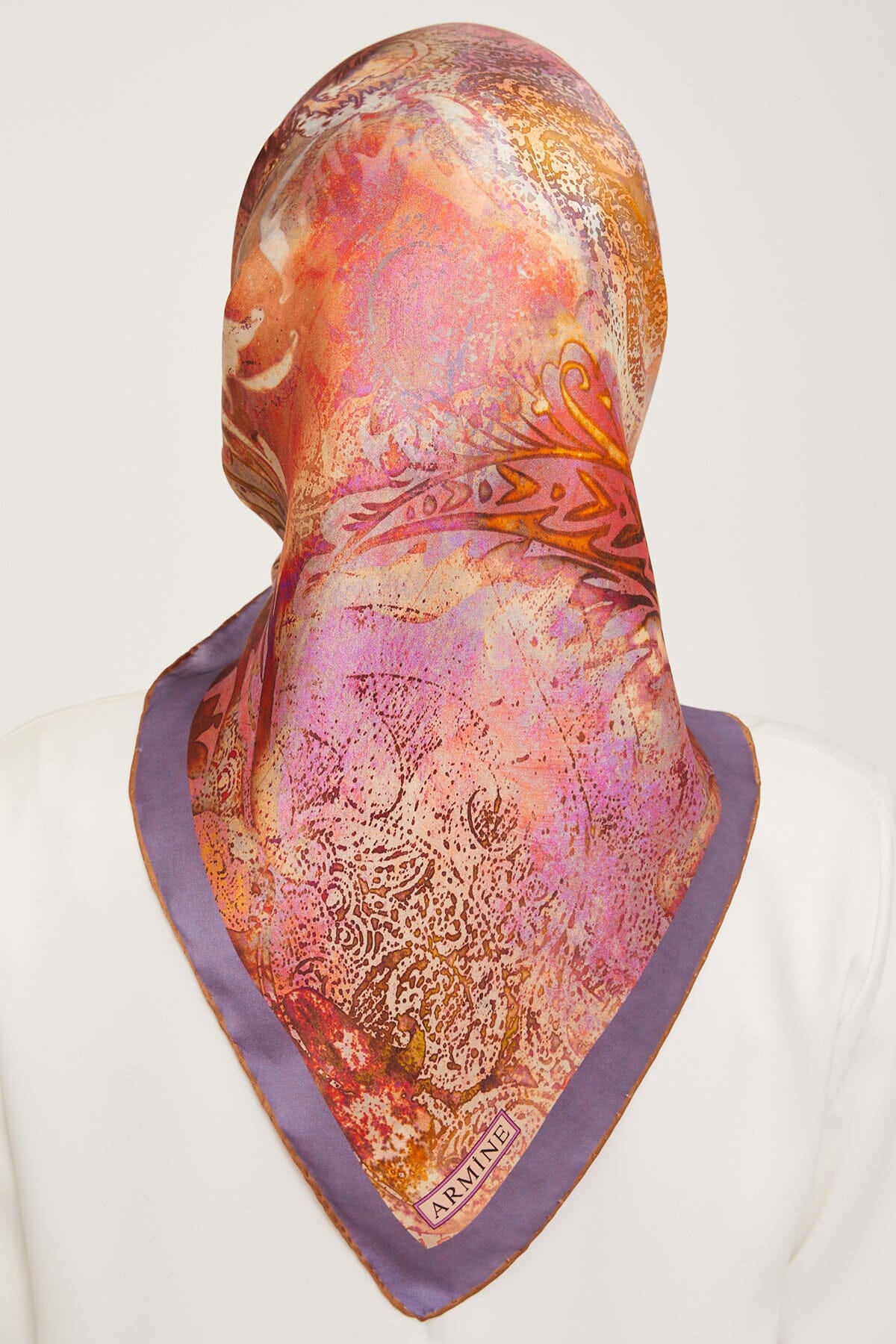 Armine Regis Turkish Silk Scarf #3 Silk Hijabs,Armine Armine 