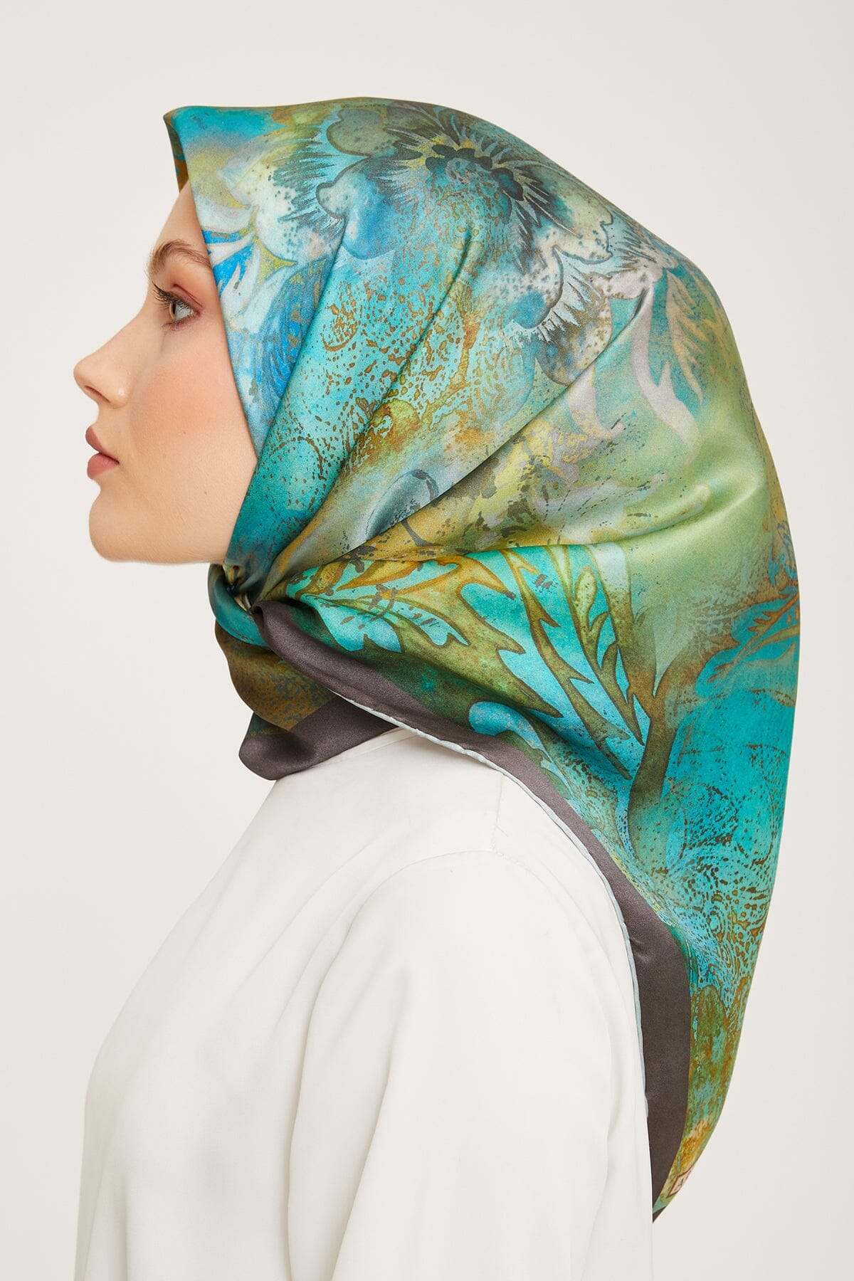 Armine Regis Turkish Silk Scarf #31 Silk Hijabs,Armine Armine 