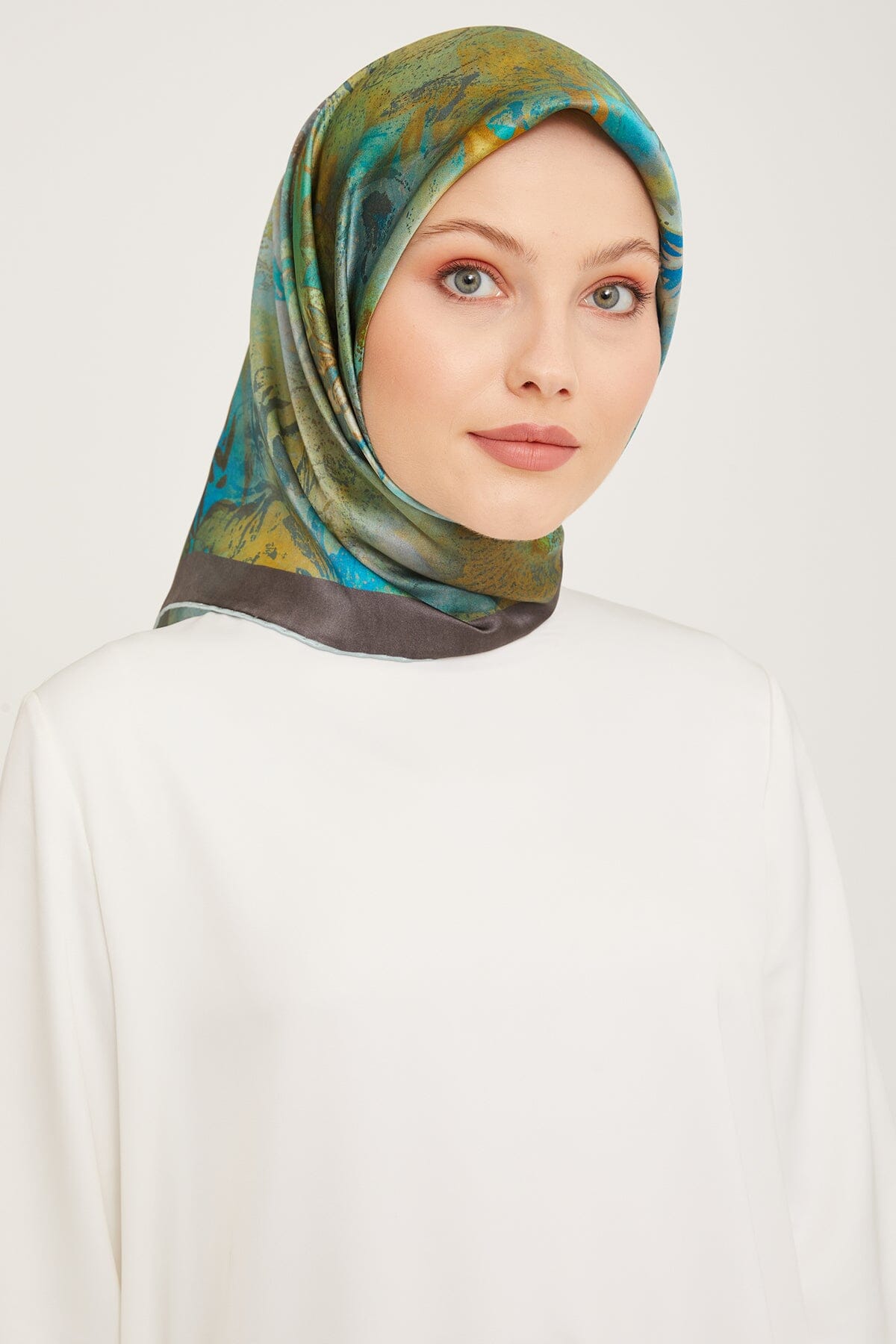 Armine Regis Turkish Silk Scarf #31 Silk Hijabs,Armine Armine 