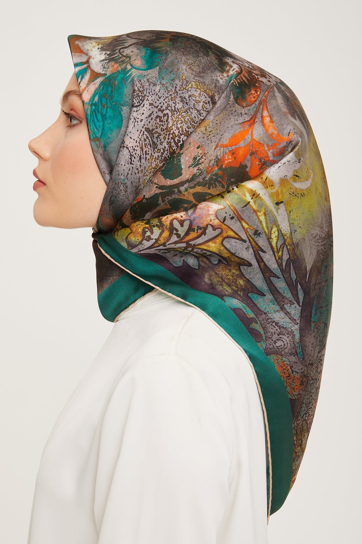 Armine Regis Turkish Silk Scarf #39 Silk Hijabs,Armine Armine 