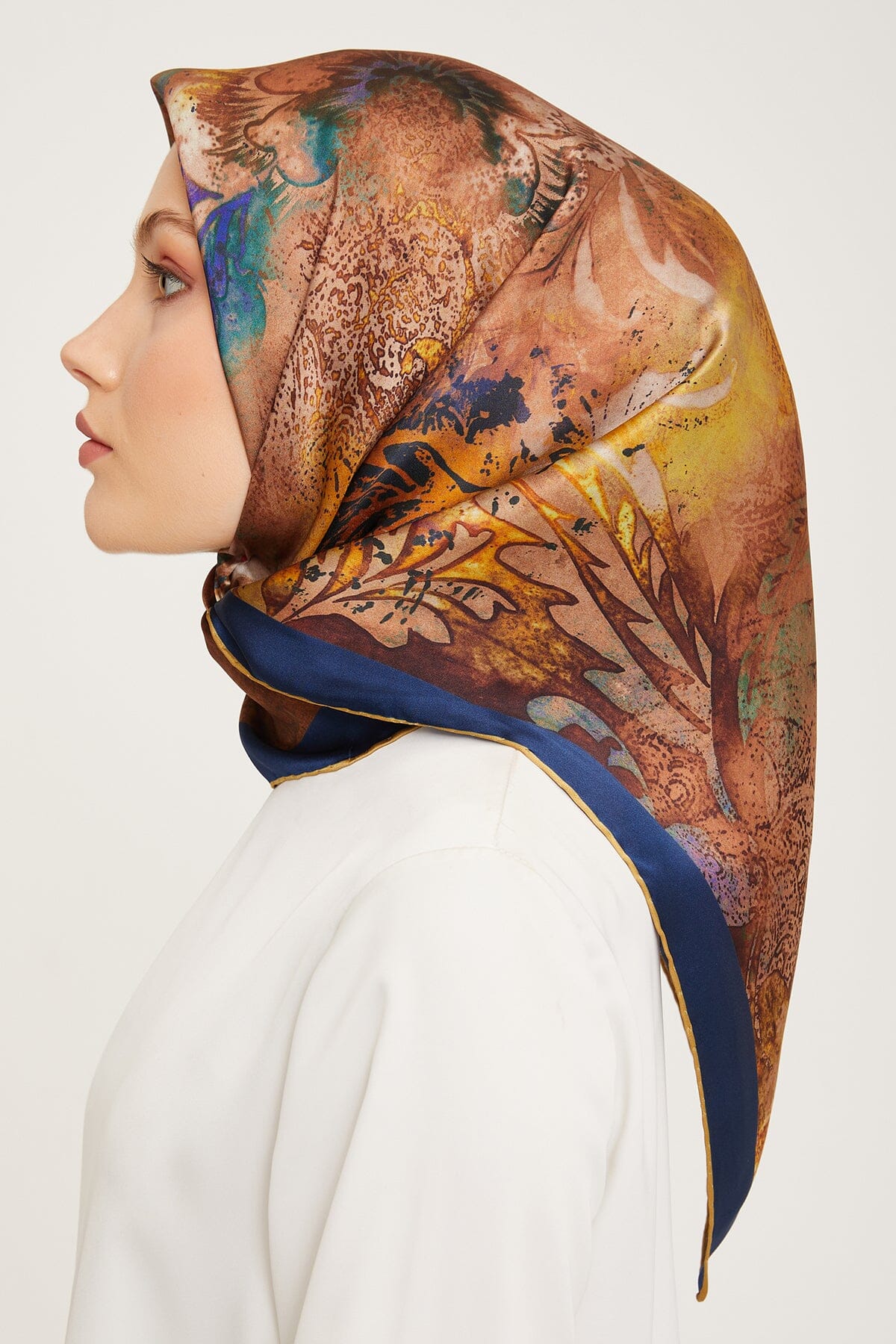 Armine Regis Turkish Silk Scarf #40 Silk Hijabs,Armine Armine 