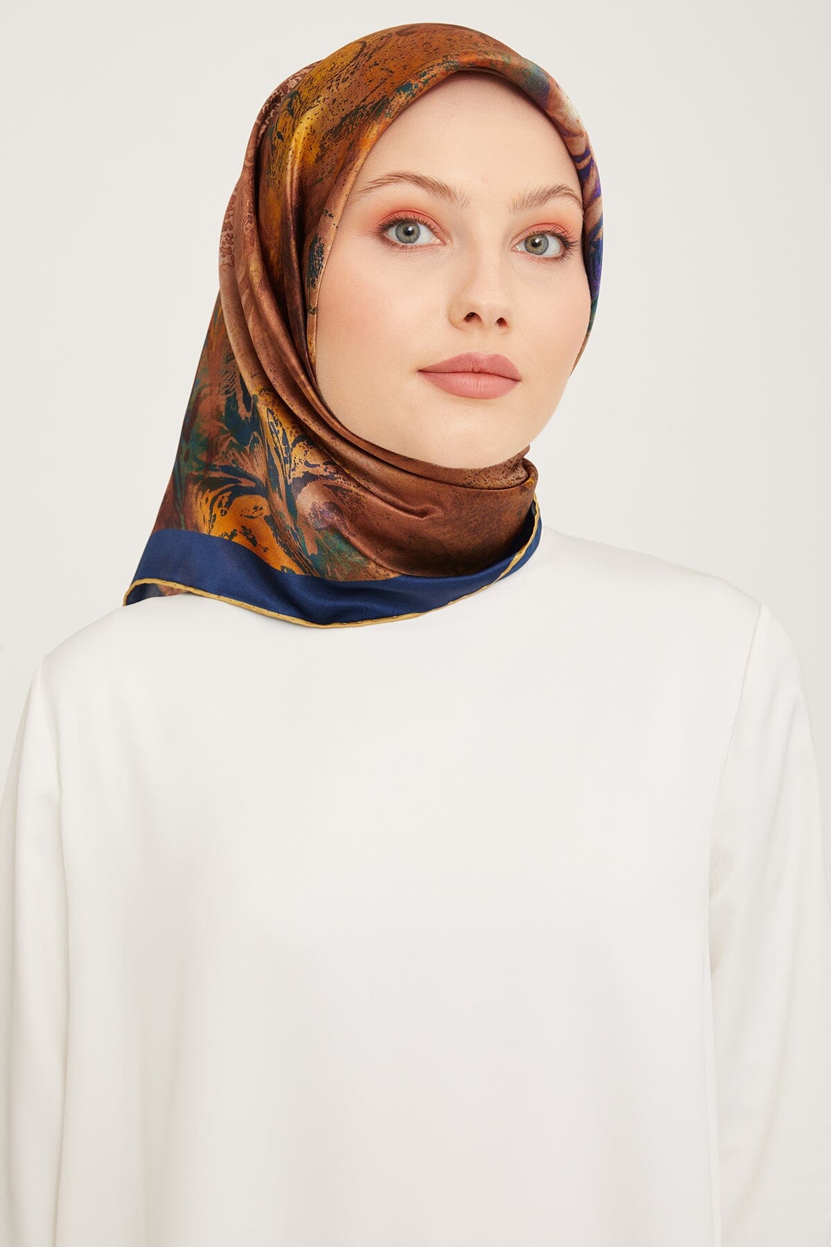 Armine Regis Turkish Silk Scarf #40 Silk Hijabs,Armine Armine 