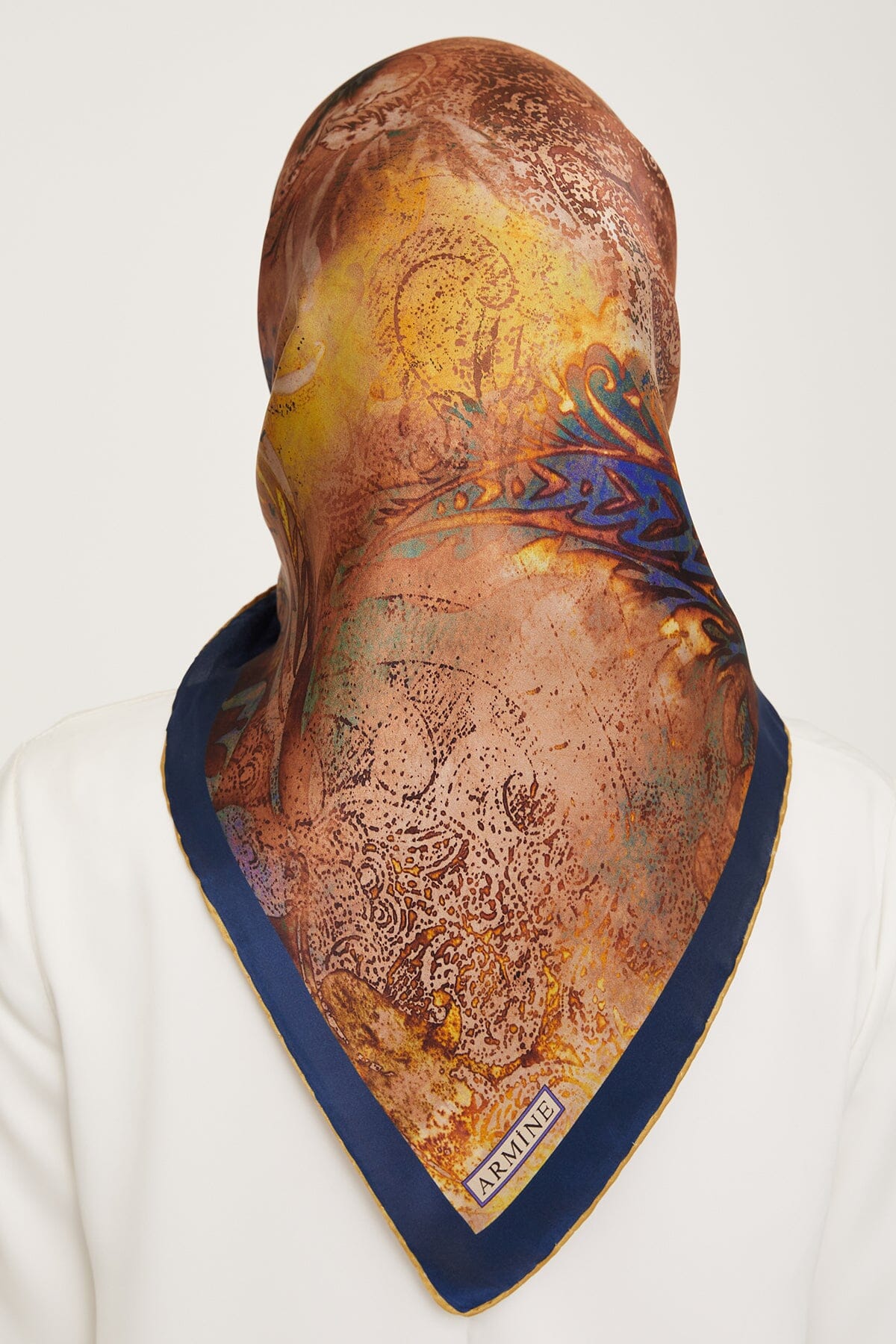 Armine Regis Turkish Silk Scarf #40 Silk Hijabs,Armine Armine 