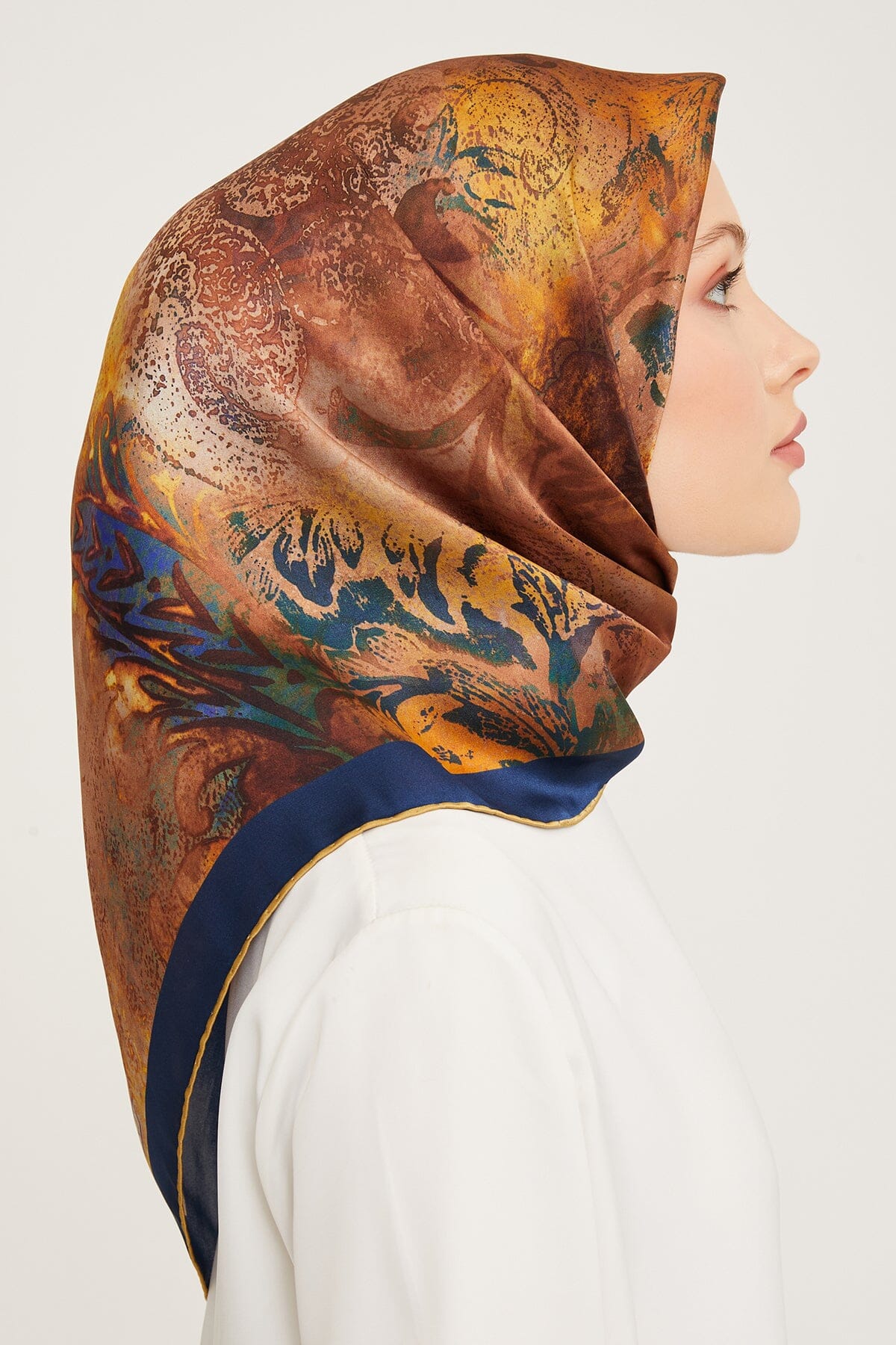 Armine Regis Turkish Silk Scarf #40 Silk Hijabs,Armine Armine 