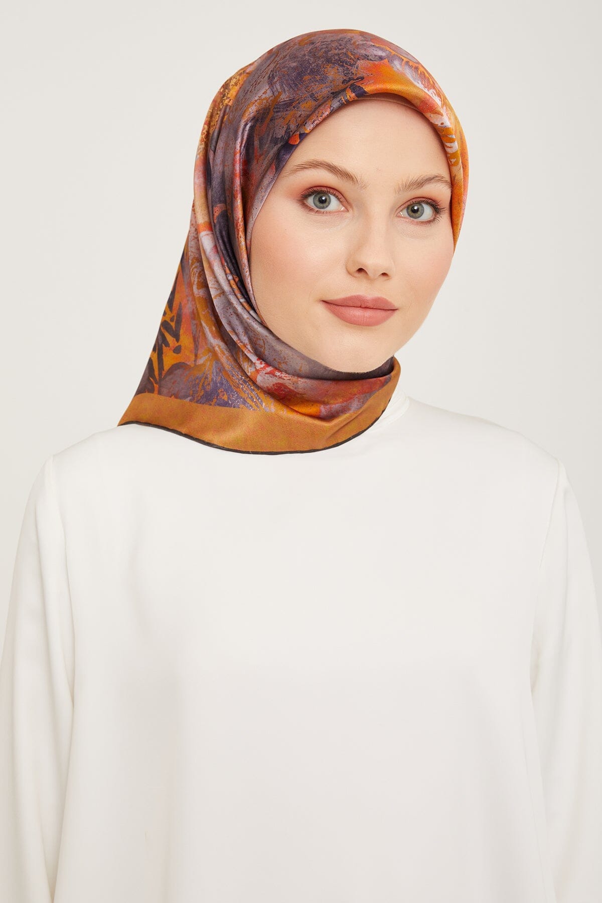 Armine Regis Turkish Silk Scarf #5 Silk Hijabs,Armine Armine 