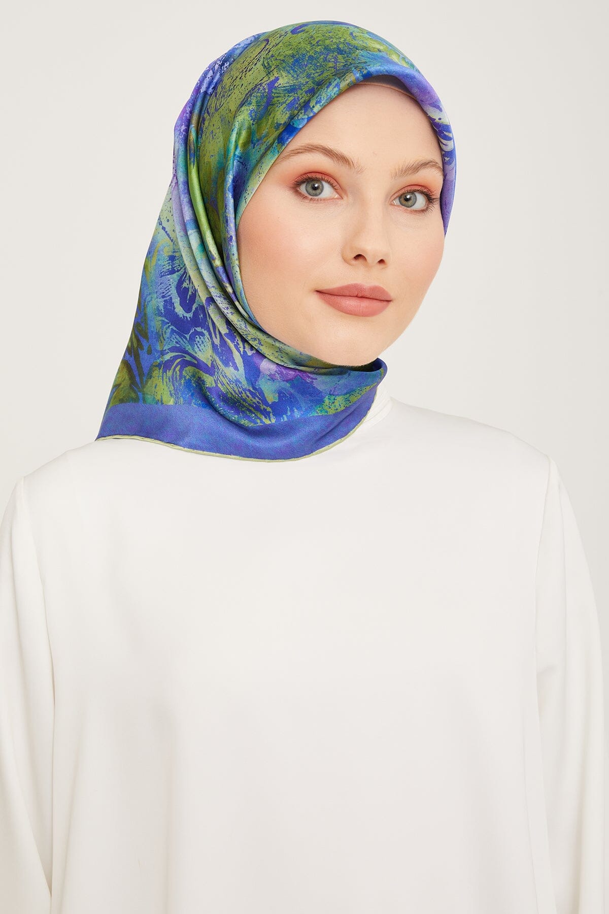 Armine Regis Turkish Silk Scarf #51 Silk Hijabs,Armine Armine 