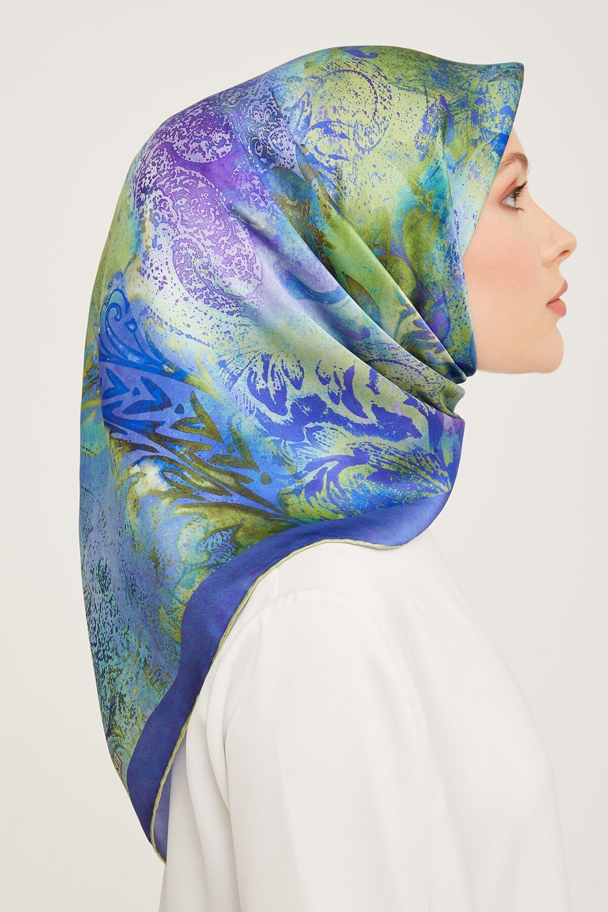 Armine Regis Turkish Silk Scarf #51 Silk Hijabs,Armine Armine 