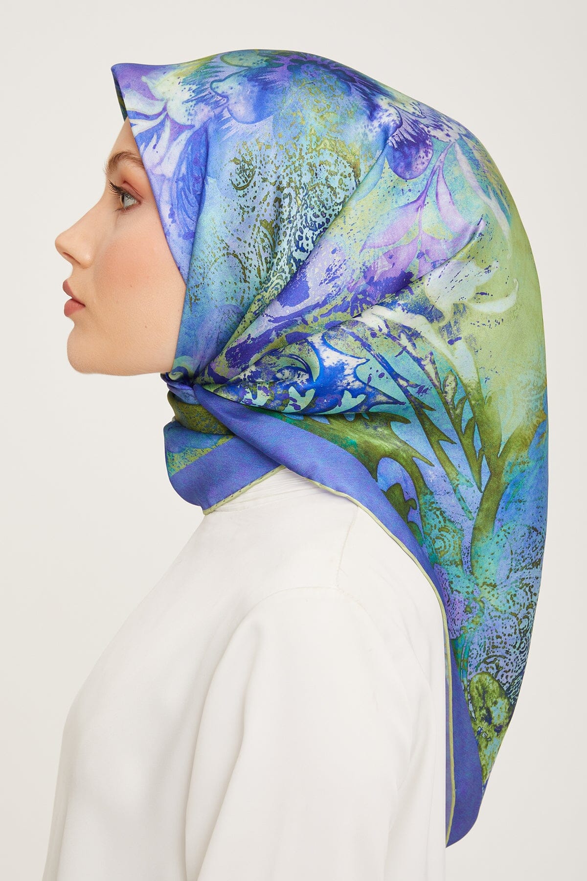 Armine Regis Turkish Silk Scarf #51 Silk Hijabs,Armine Armine 
