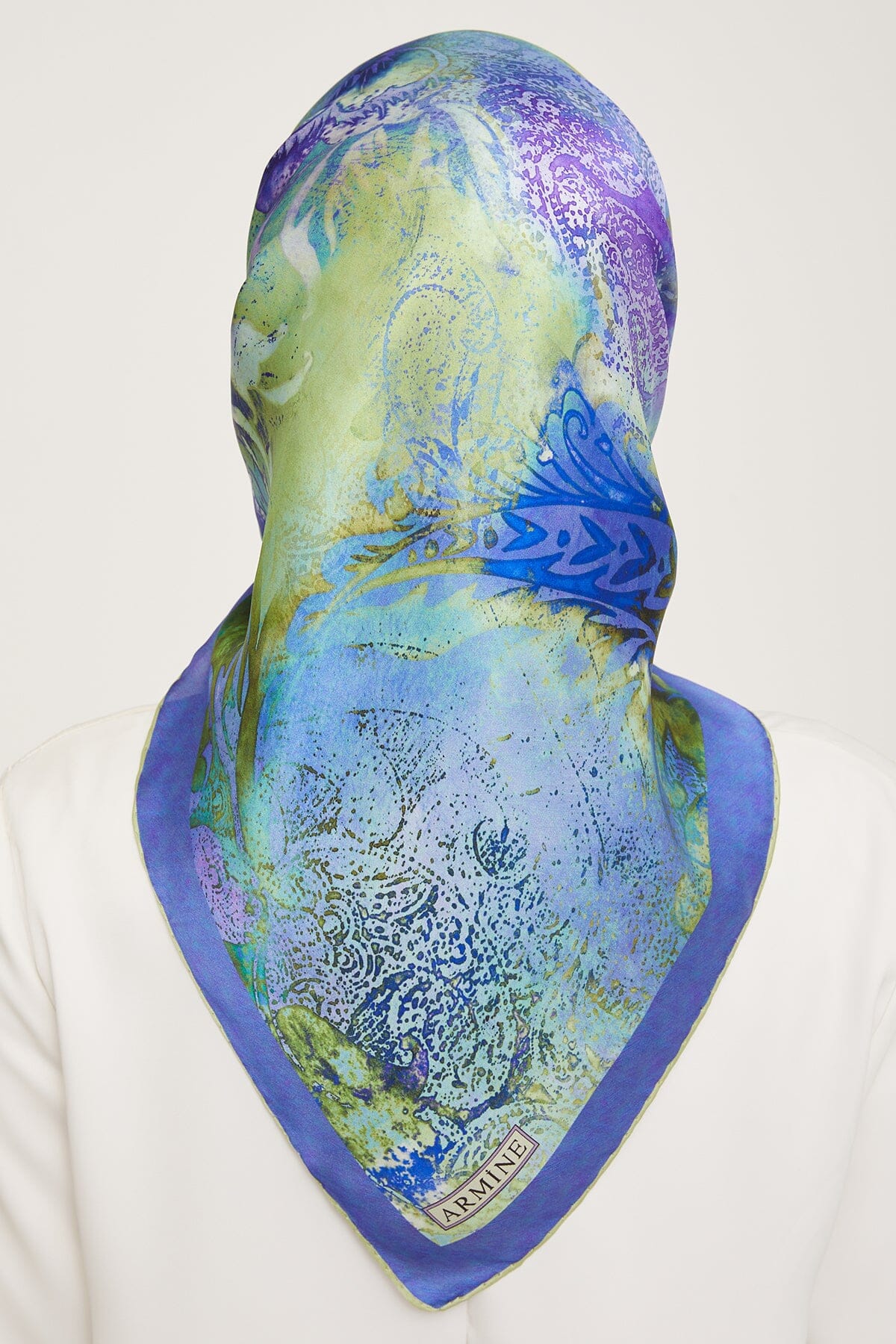 Armine Regis Turkish Silk Scarf #51 Silk Hijabs,Armine Armine 