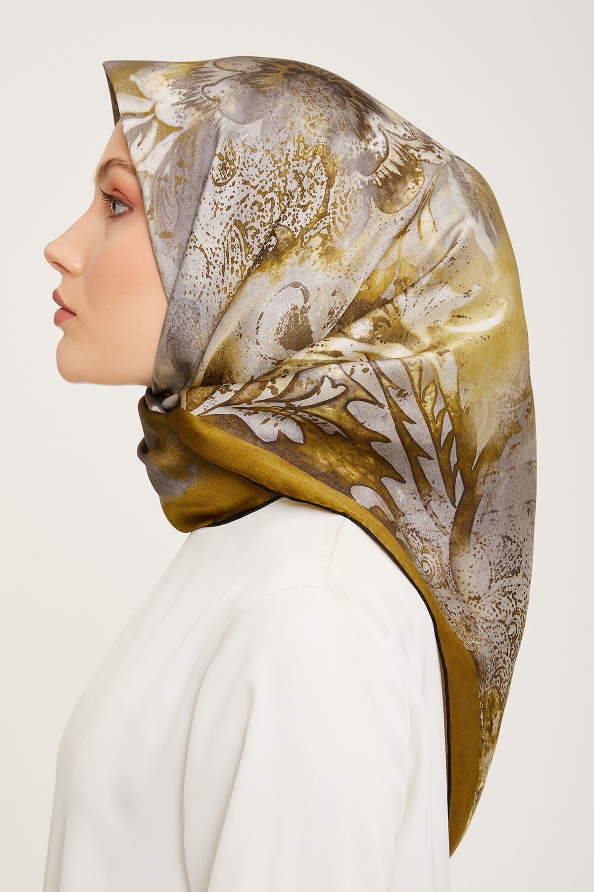 Armine Regis Turkish Silk Scarf #53 Silk Hijabs,Armine Armine 