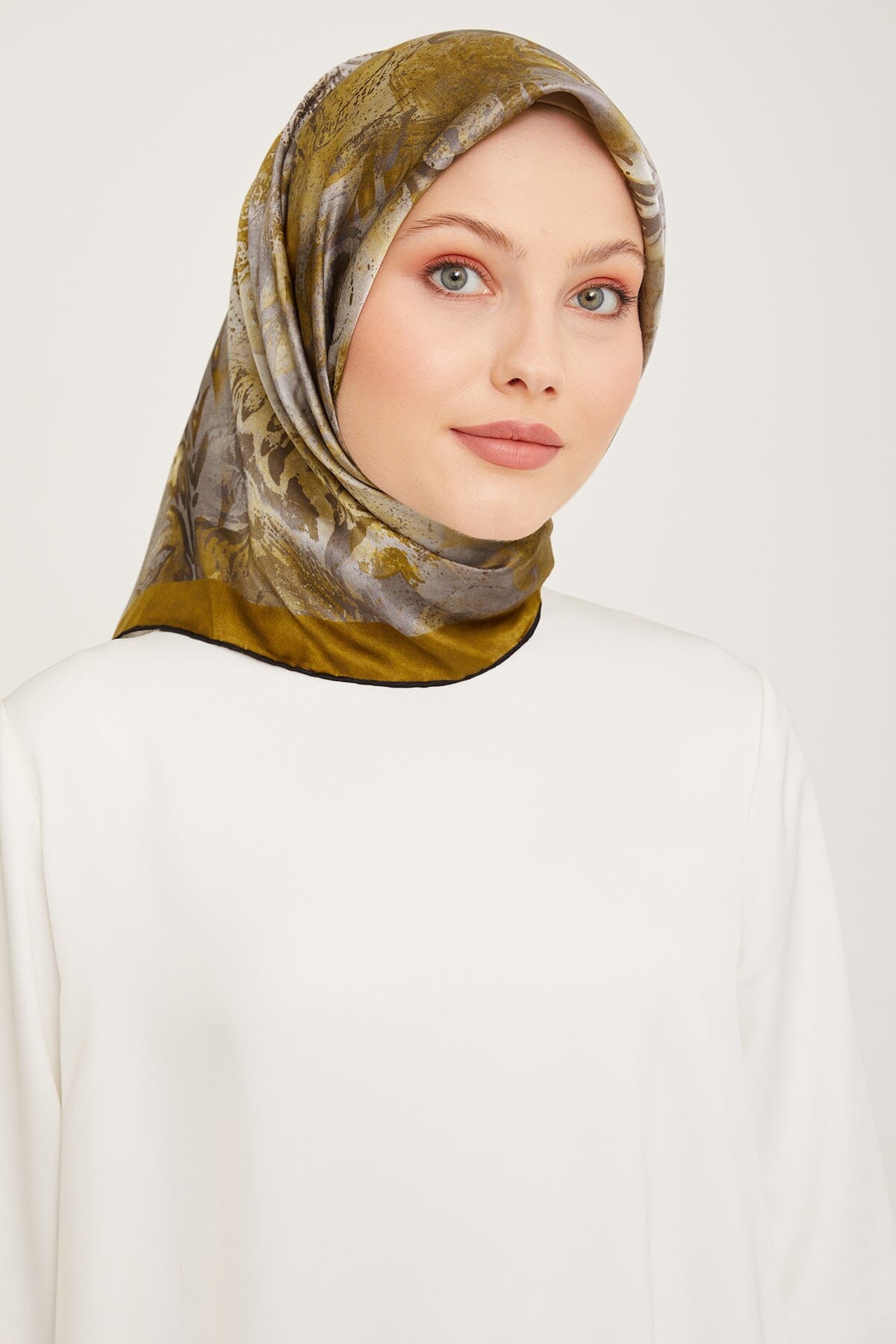 Armine Regis Turkish Silk Scarf #53 Silk Hijabs,Armine Armine 
