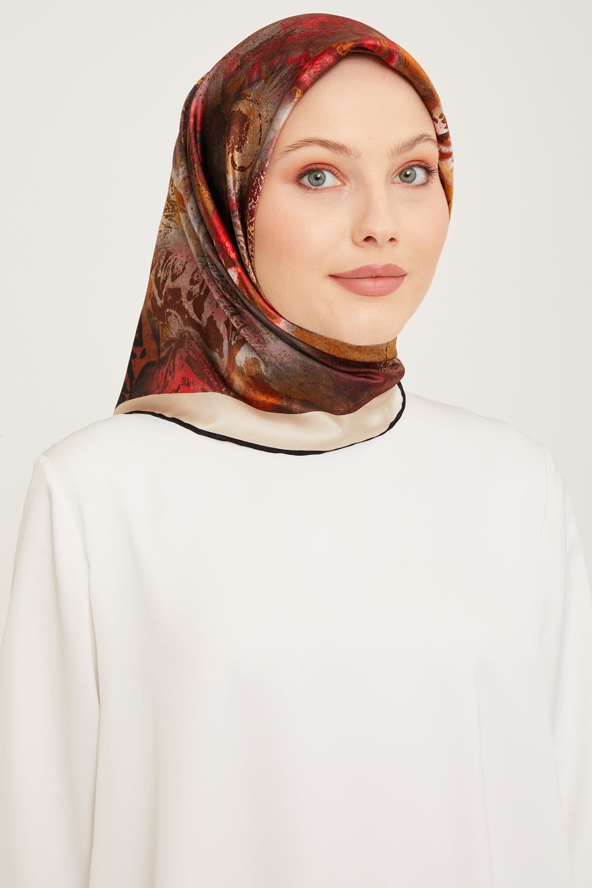 Armine Regis Turkish Silk Scarf #7 Silk Hijabs,Armine Armine 