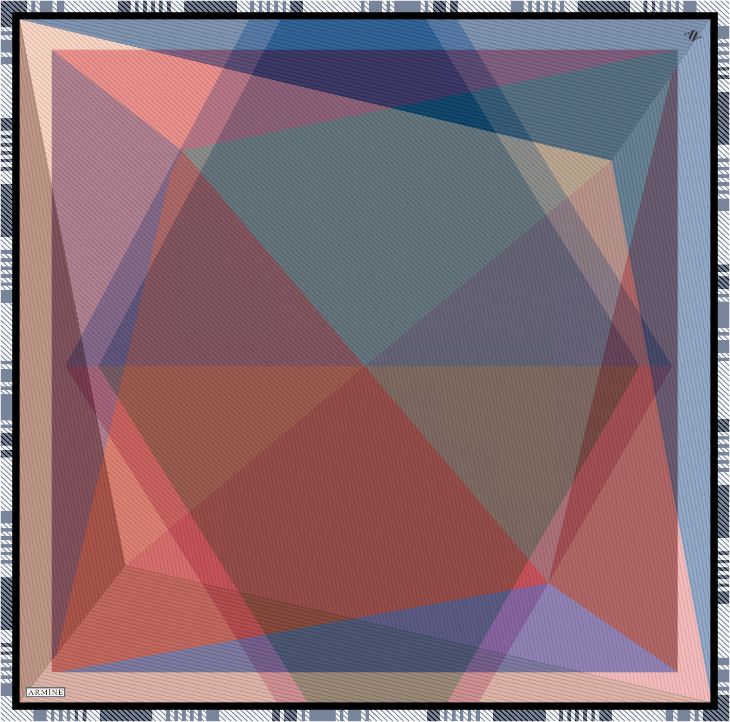 Armine Renee Silk Hair Cover No. 33 Silk Hijabs,Armine Armine 