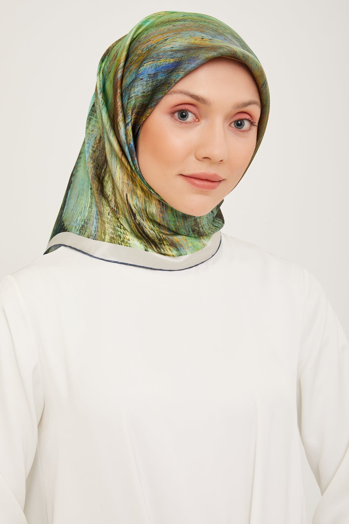 Armine Reyhan Women Silk Scarf #63 Silk Hijabs,Armine Armine 