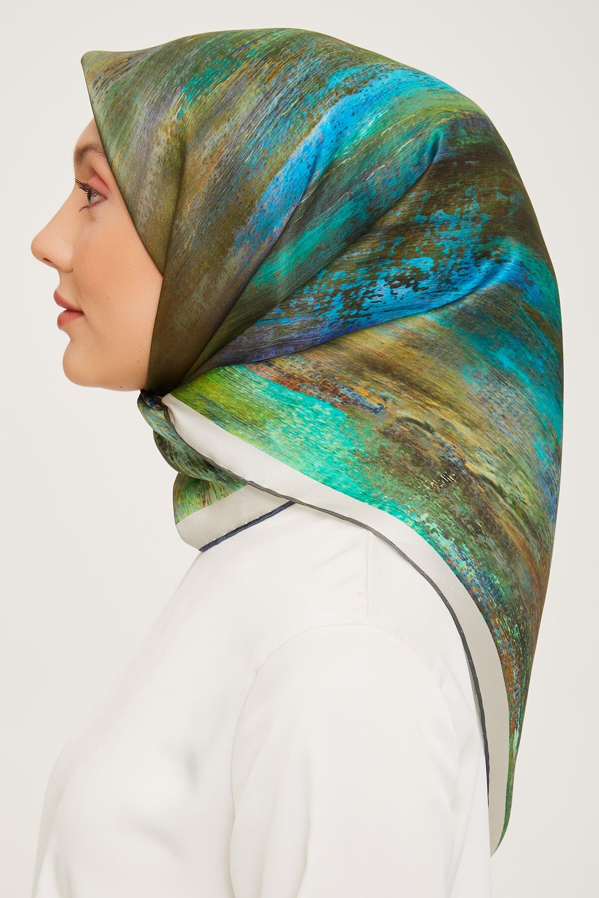 Armine Reyhan Women Silk Scarf #63 Silk Hijabs,Armine Armine 
