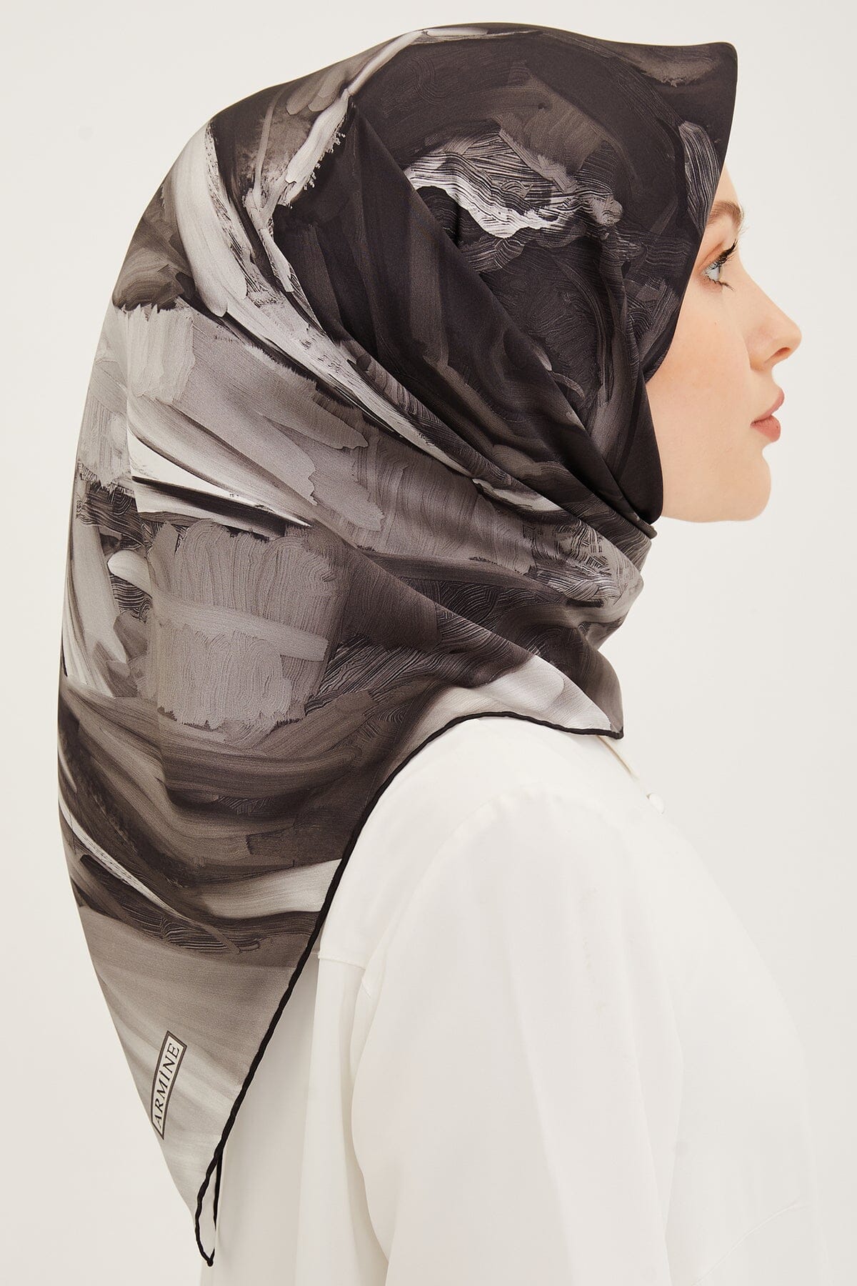 Armine Rose Silk Twill Scarf #39 Silk Hijabs,Armine Armine 