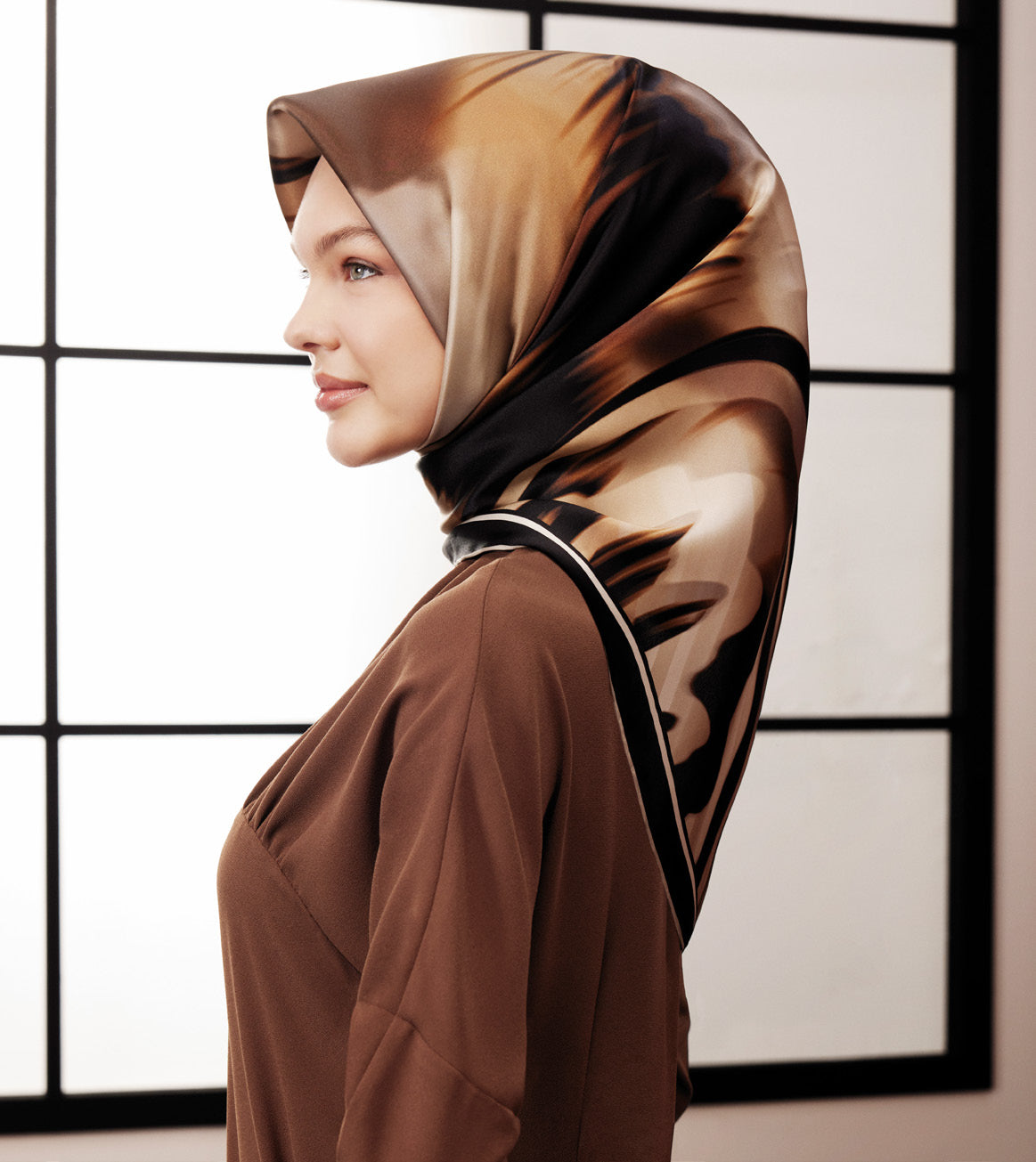 Armine Sadie Silk Twill Scarf No. 31 Silk Hijabs,Armine Armine 