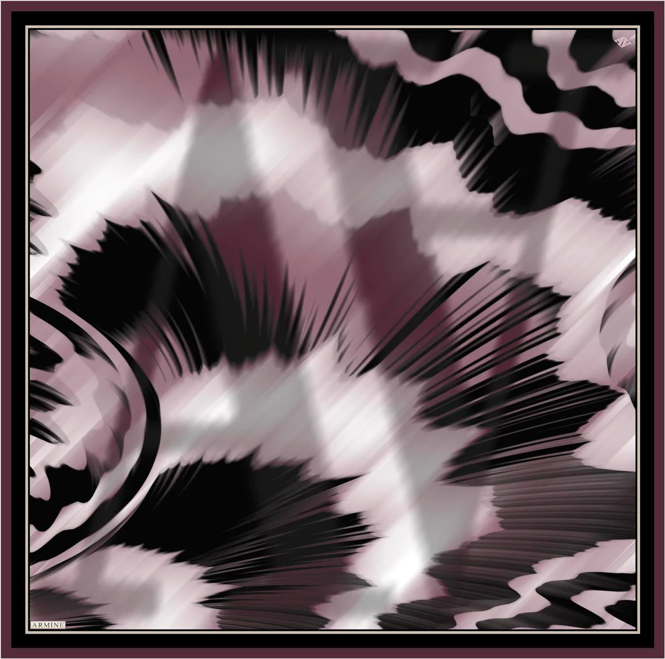 Armine Sadie Silk Twill Scarf No. 34 Silk Hijabs,Armine Armine 