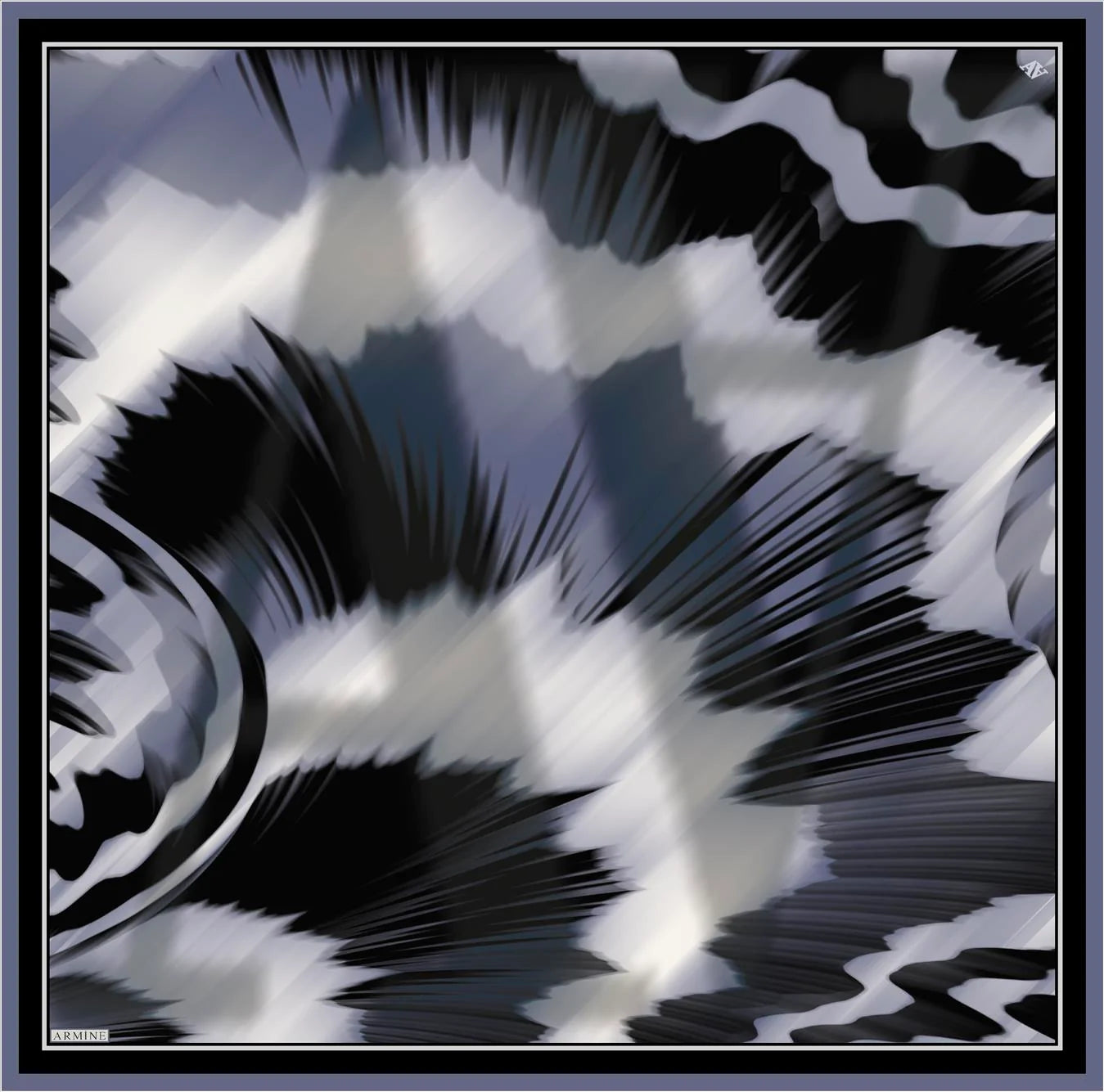 Armine Sadie Silk Twill Scarf No. 52 Silk Hijabs,Armine Armine 