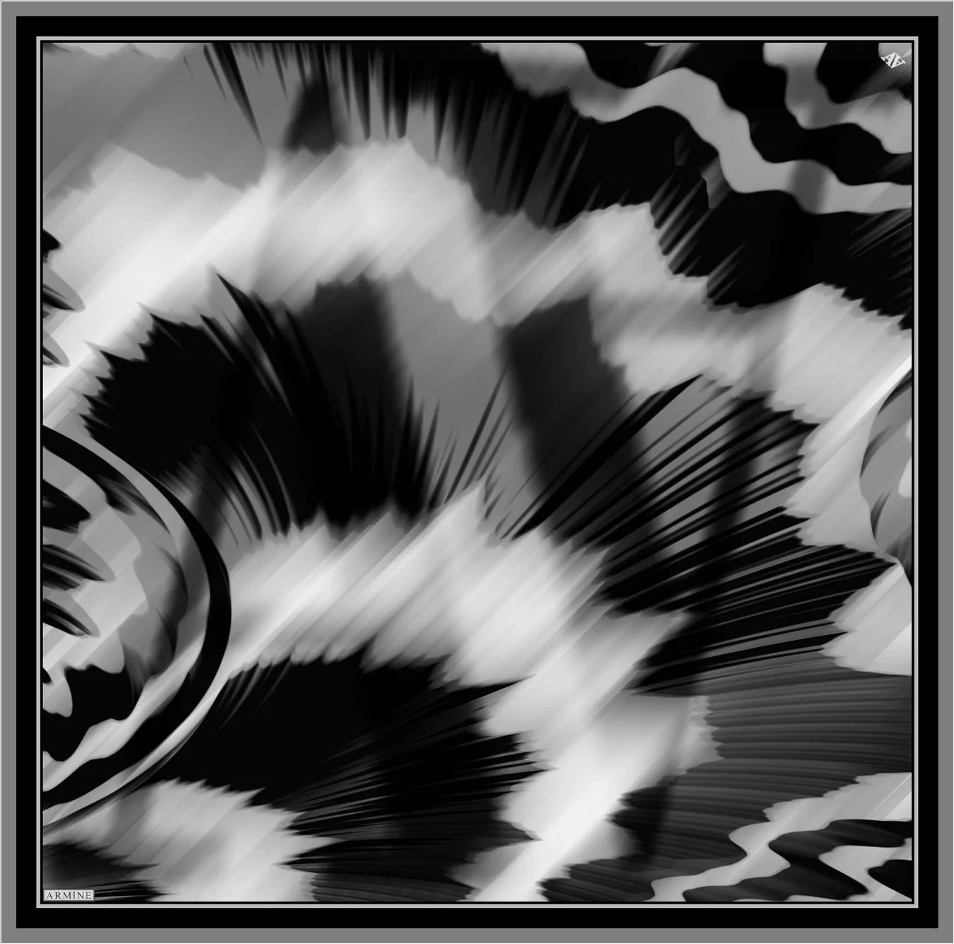 Armine Sadie Silk Twill Scarf No. 53 Silk Hijabs,Armine Armine 