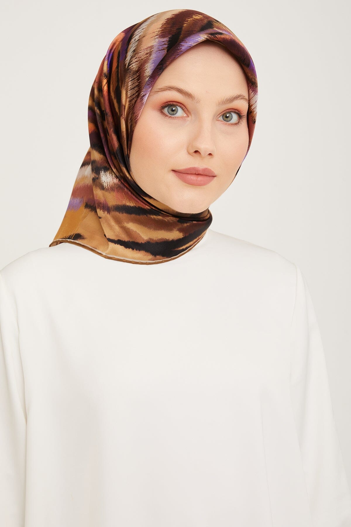 Armine Shelby Fashion Silk Scarf #5 Silk Hijabs,Armine Armine 