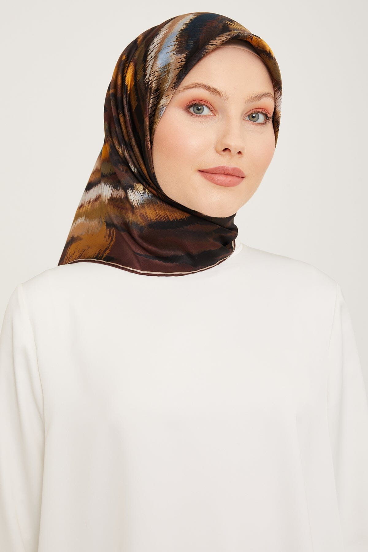 Armine Shelby Fashion Silk Scarf #54 Silk Hijabs,Armine Armine 