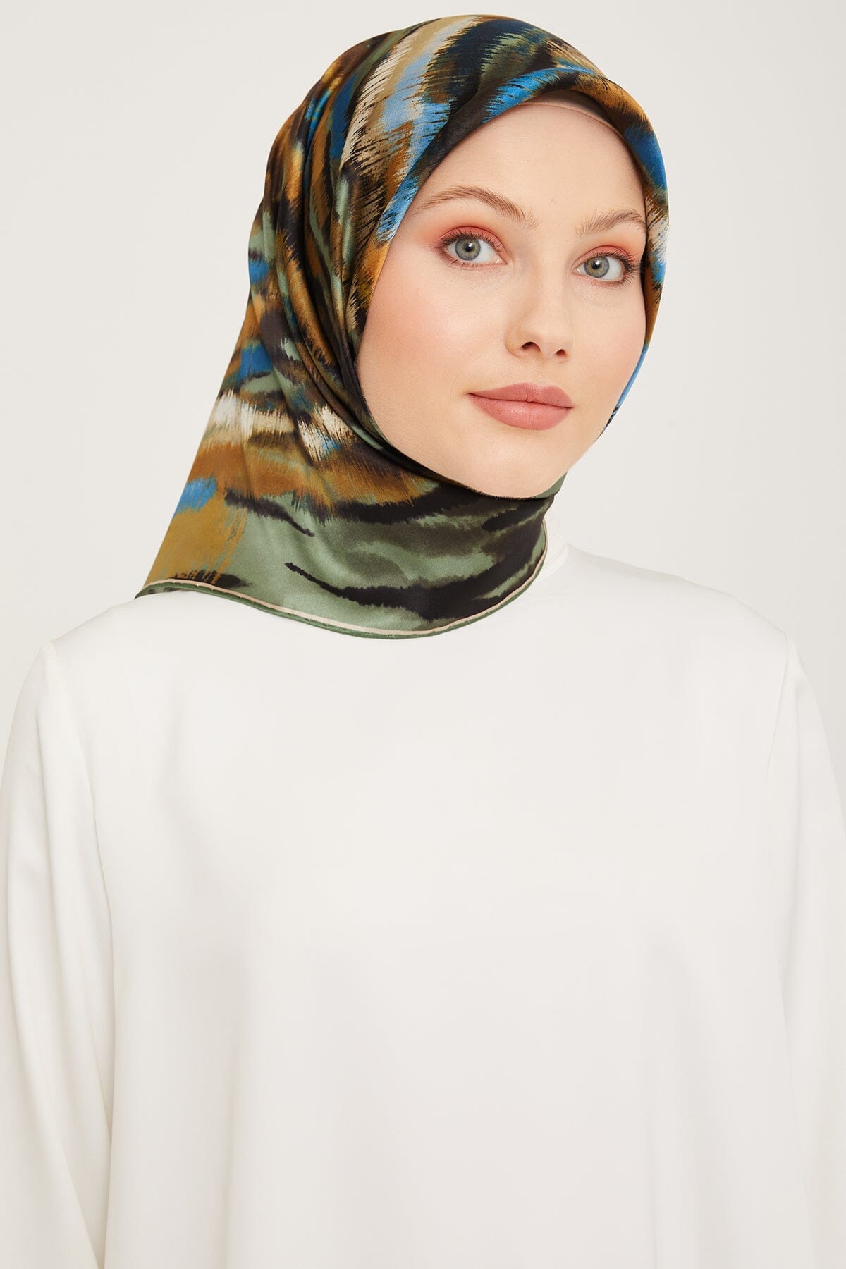 Armine Shelby Fashion Silk Scarf #55 Silk Hijabs,Armine Armine 