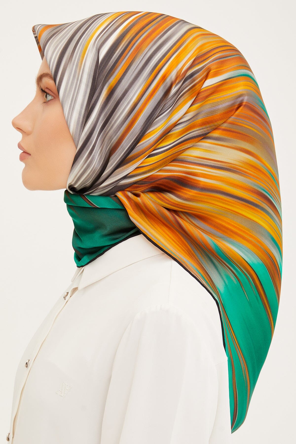 Armine Shine Women Silk Scarf #7 Silk Hijabs,Armine Armine 