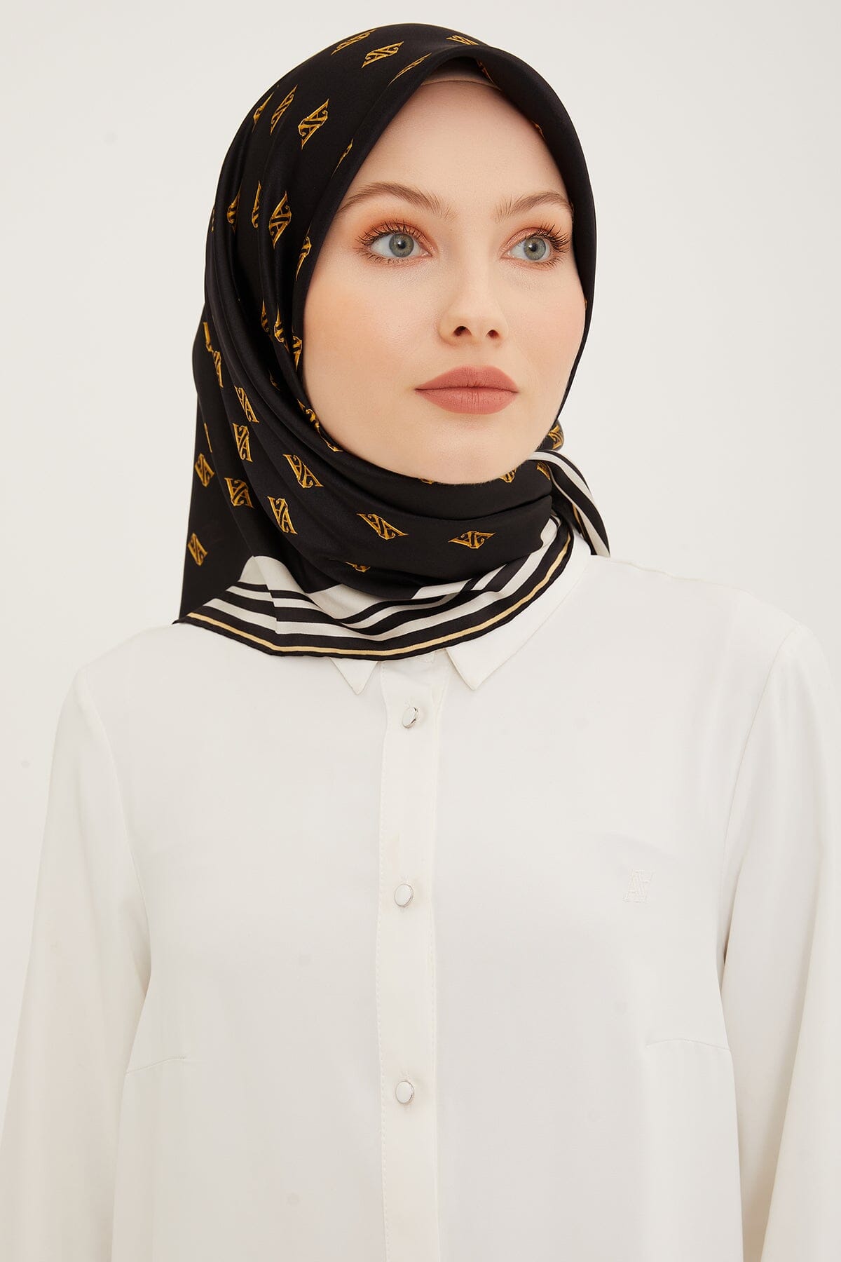 Armine Signature Turkish Silk Scarf #1 Silk Hijabs,Armine Armine 