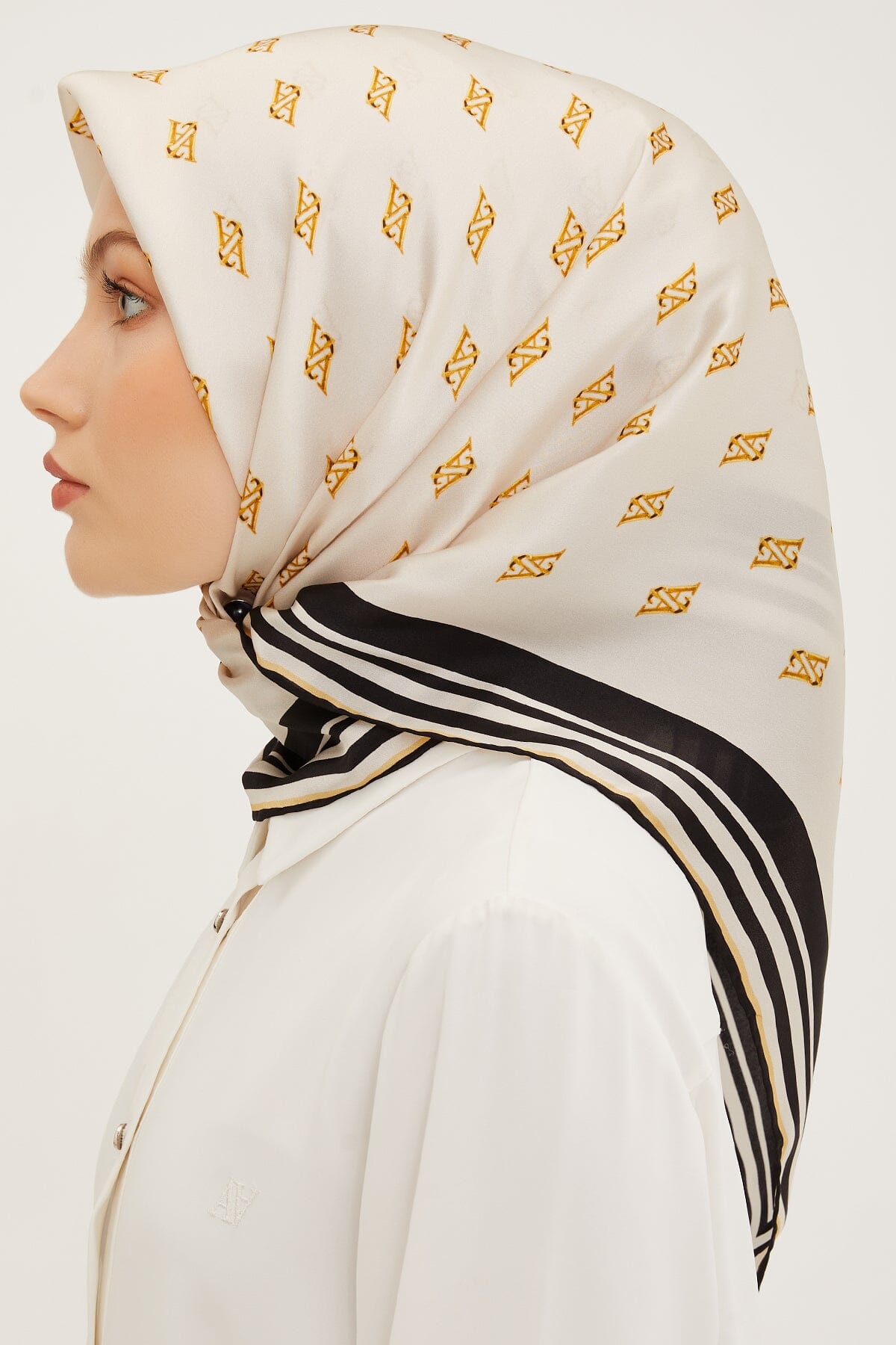 Armine Signature Turkish Silk Scarf #2 Silk Hijabs,Armine Armine 