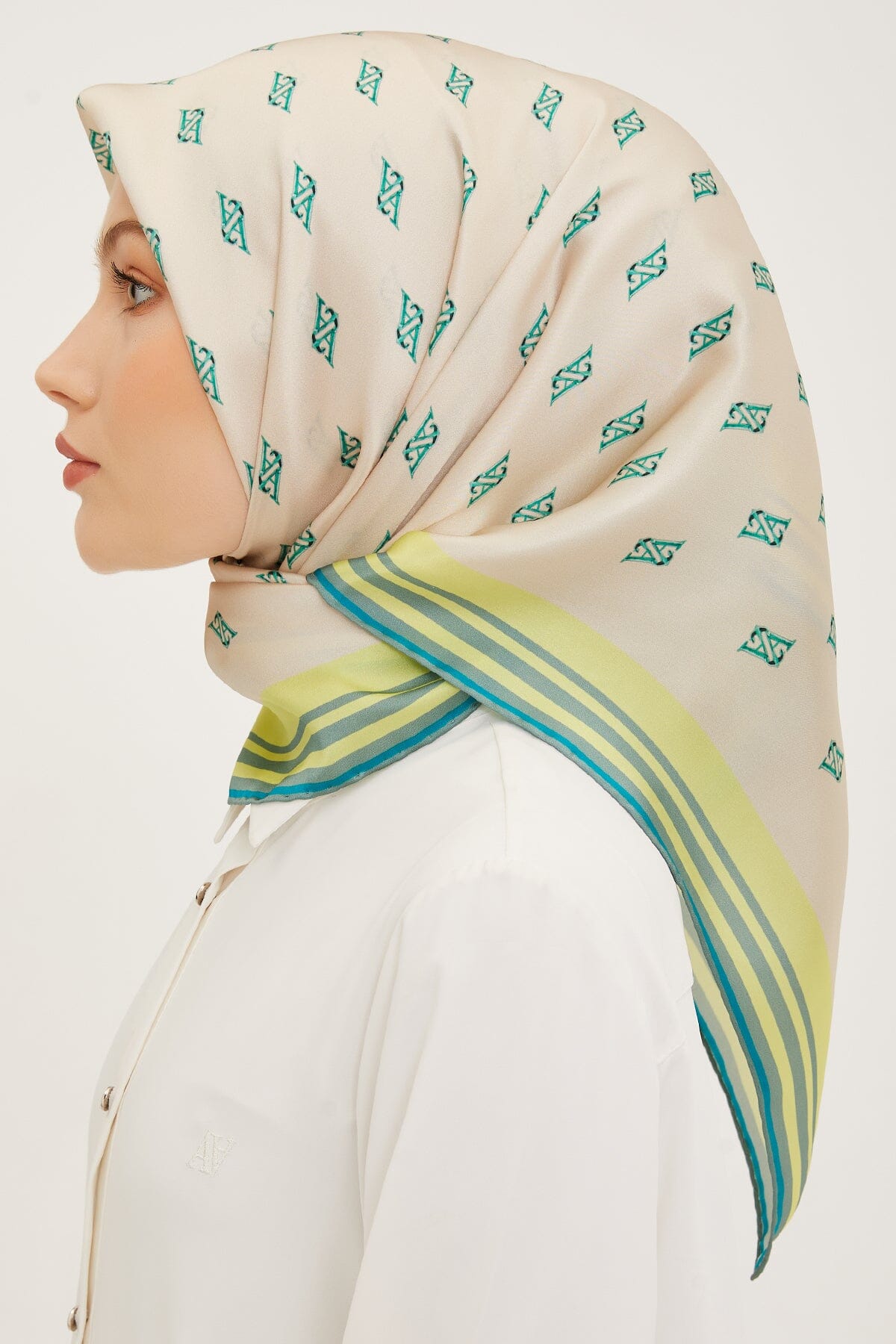 Armine Signature Turkish Silk Scarf #51 Silk Hijabs,Armine Armine 