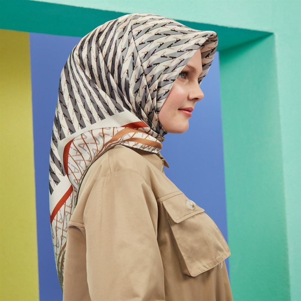 Armine Reese Square Silk Scarf No. 1 - Beautiful Hijab Styles