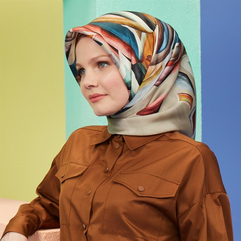 Armine Milda Turkish Silk Scarf - Beautiful Hijab Styles