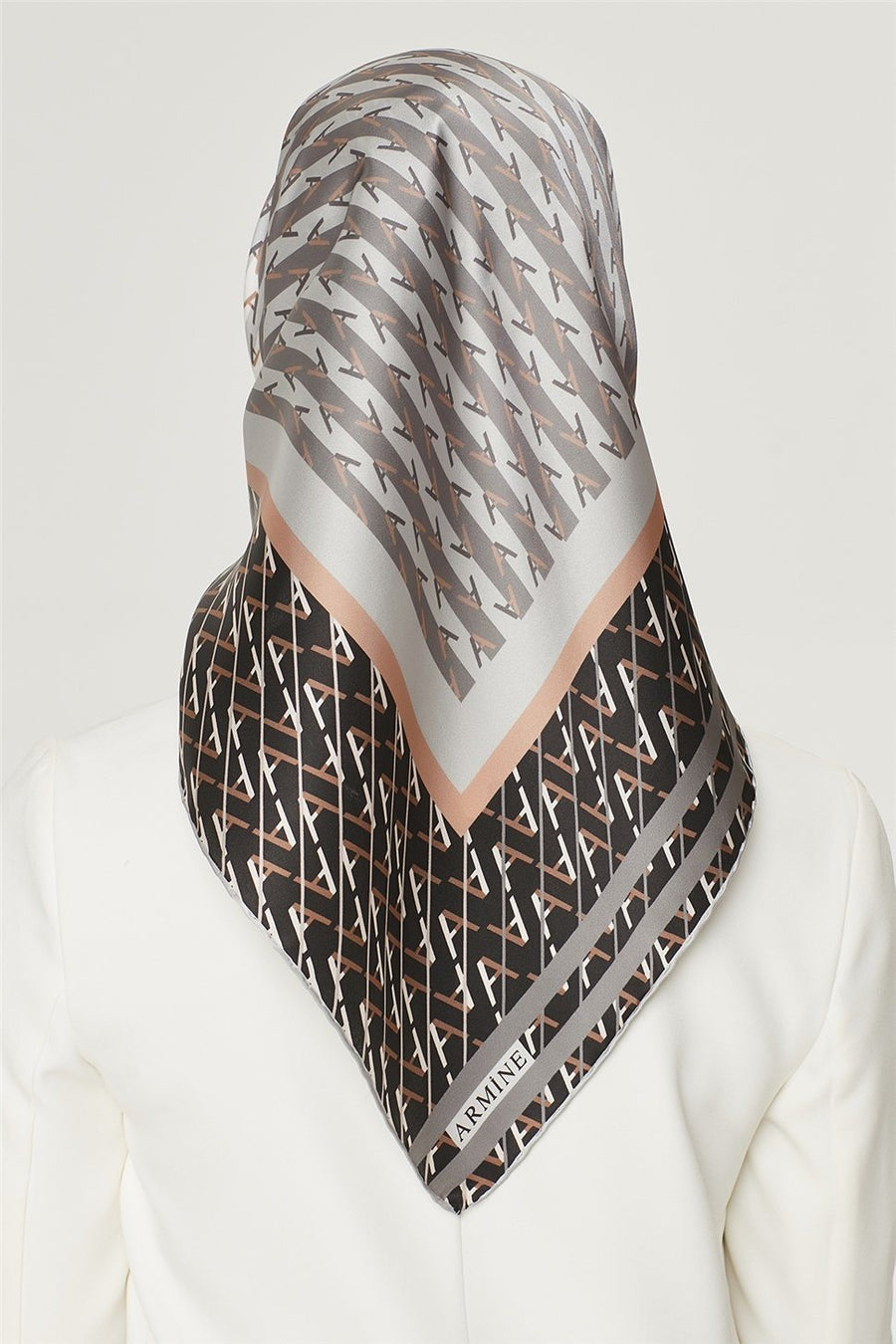 Armine Reese Square Silk Scarf No. 38 - Beautiful Hijab Styles